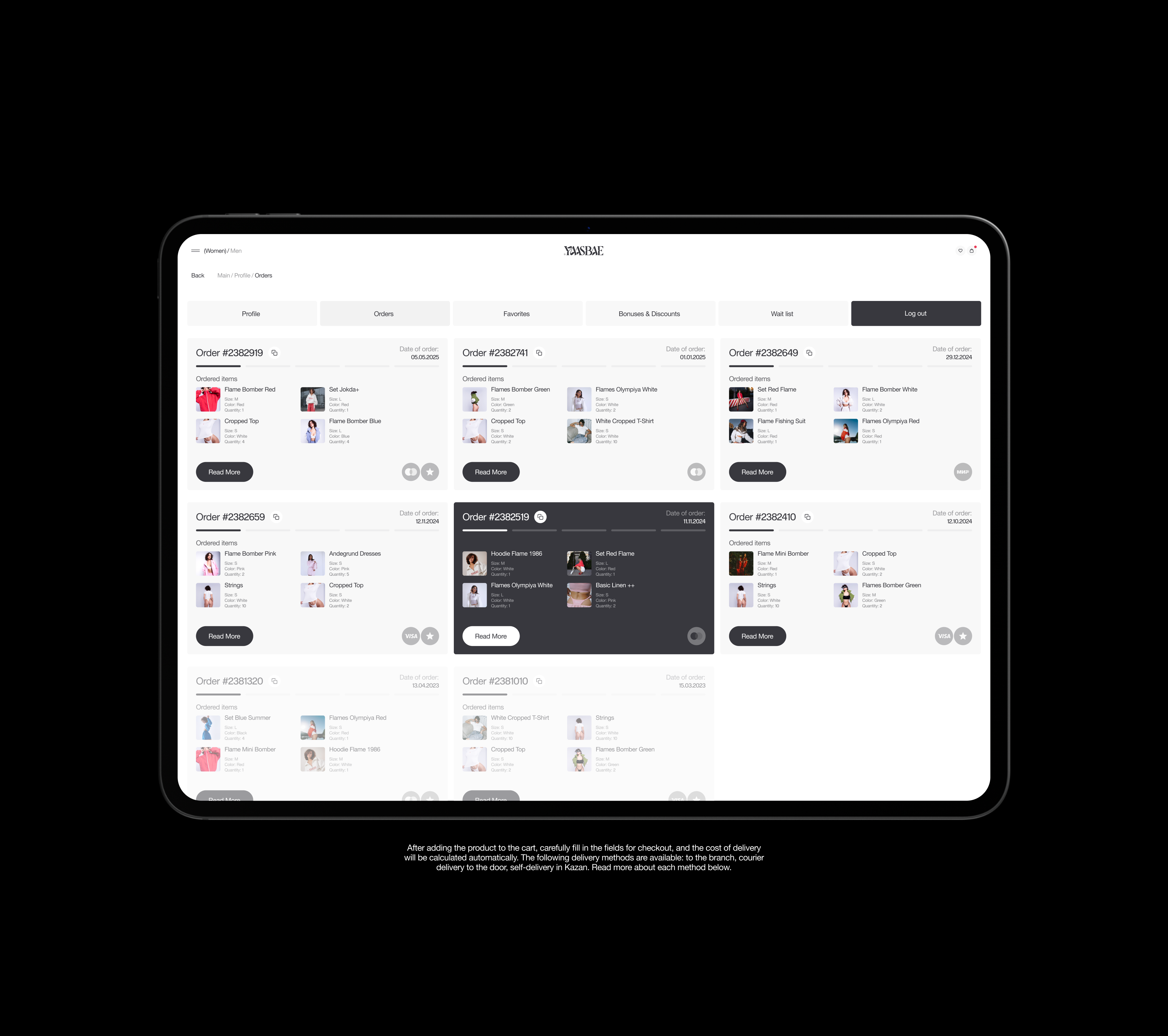 YAASBAE® — Изображение №23 — Интерфейсы на Dprofile
