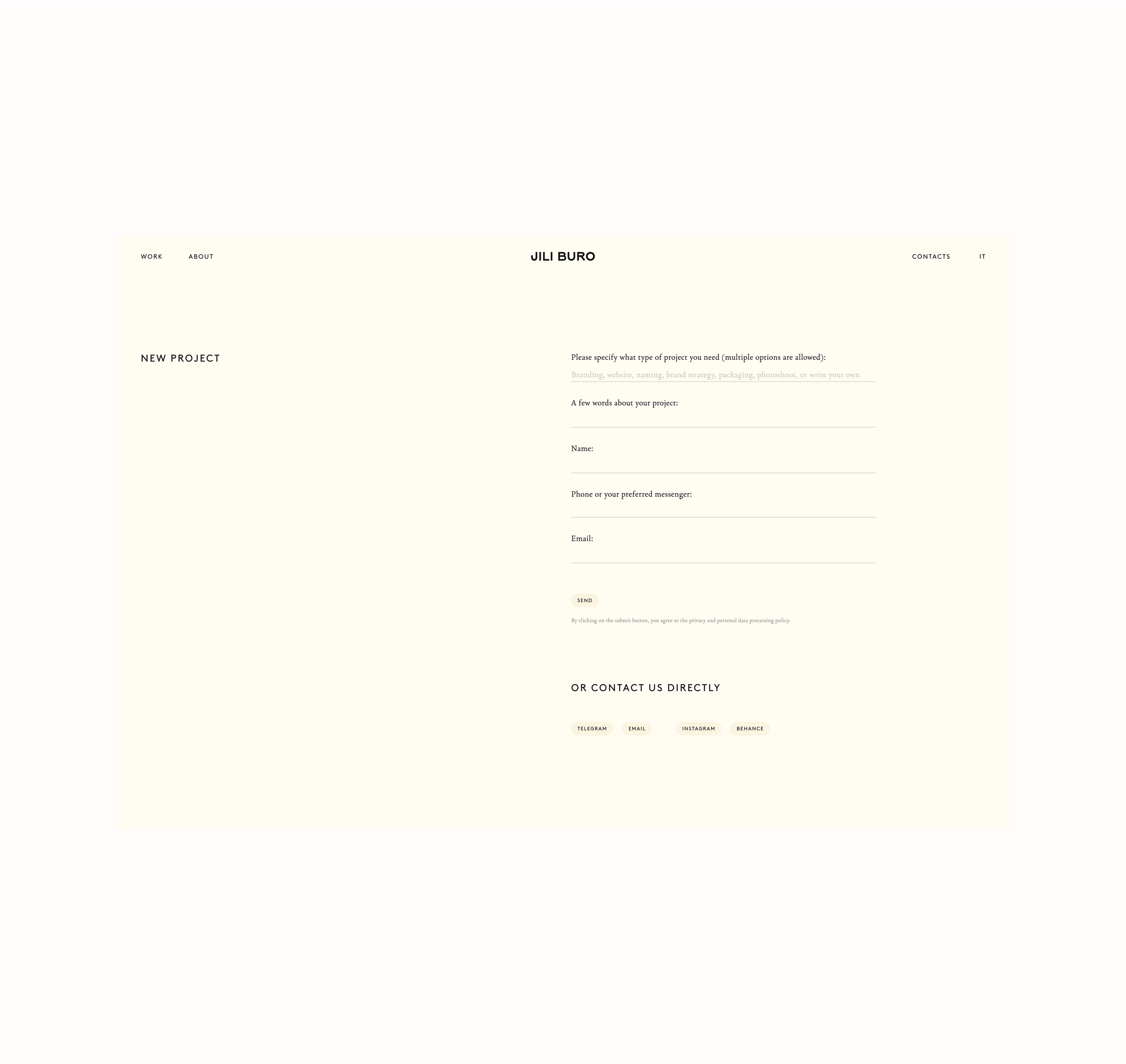 Jili Buro — Изображение №14 — Интерфейсы на Dprofile