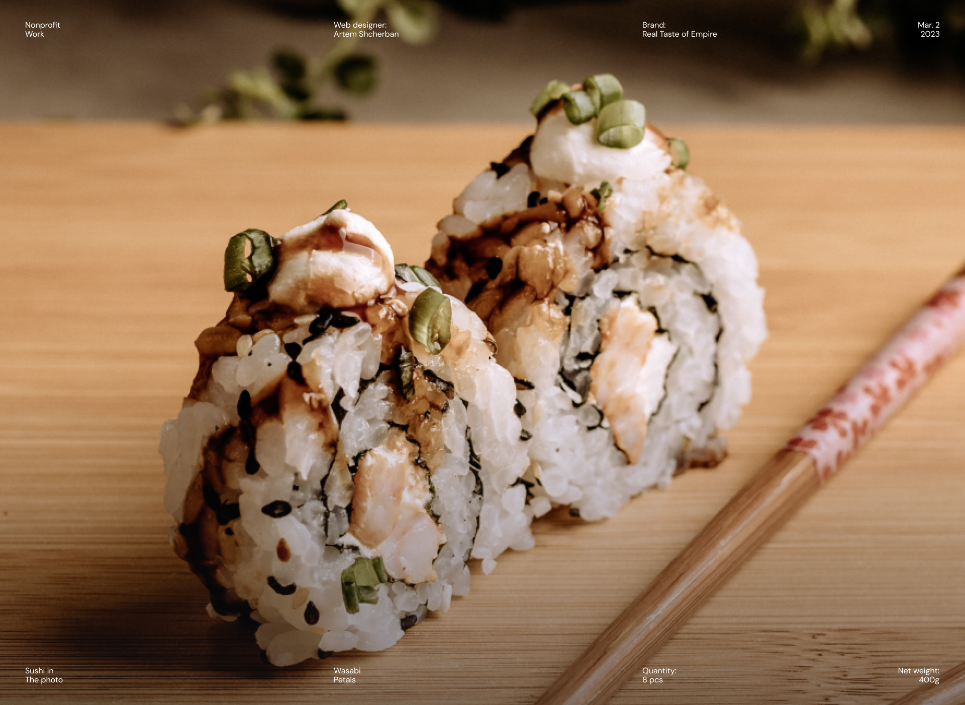 Real Taste of Empire | Website design — Изображение №1 — Интерфейсы, Брендинг на Dprofile