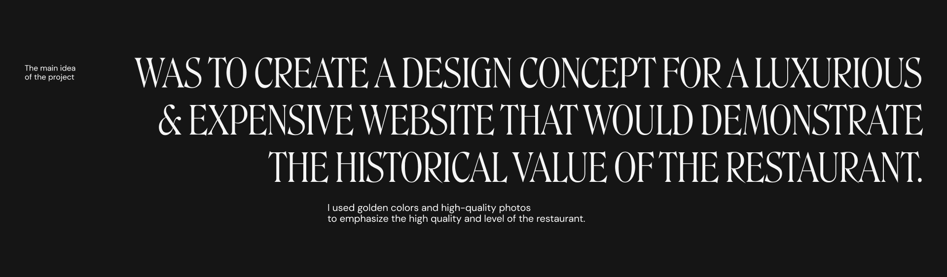 Real Taste of Empire | Website design — Изображение №2 — Интерфейсы, Брендинг на Dprofile