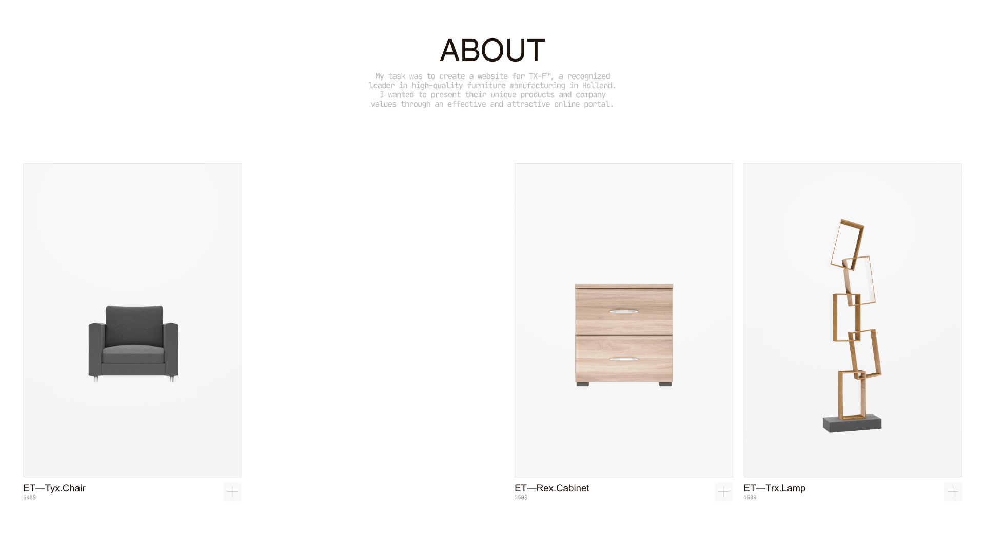 TX—F™ | Website design & Brand packaging — Изображение №2 — Интерфейсы на Dprofile