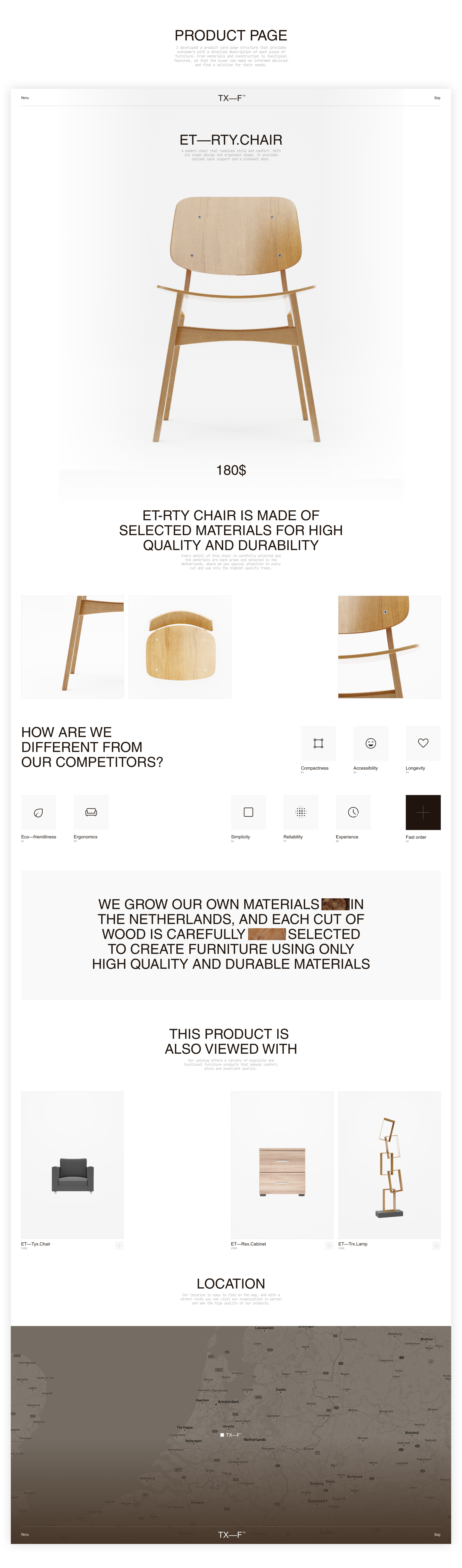 TX—F™ | Website design & Brand packaging — Изображение №8 — Интерфейсы на Dprofile