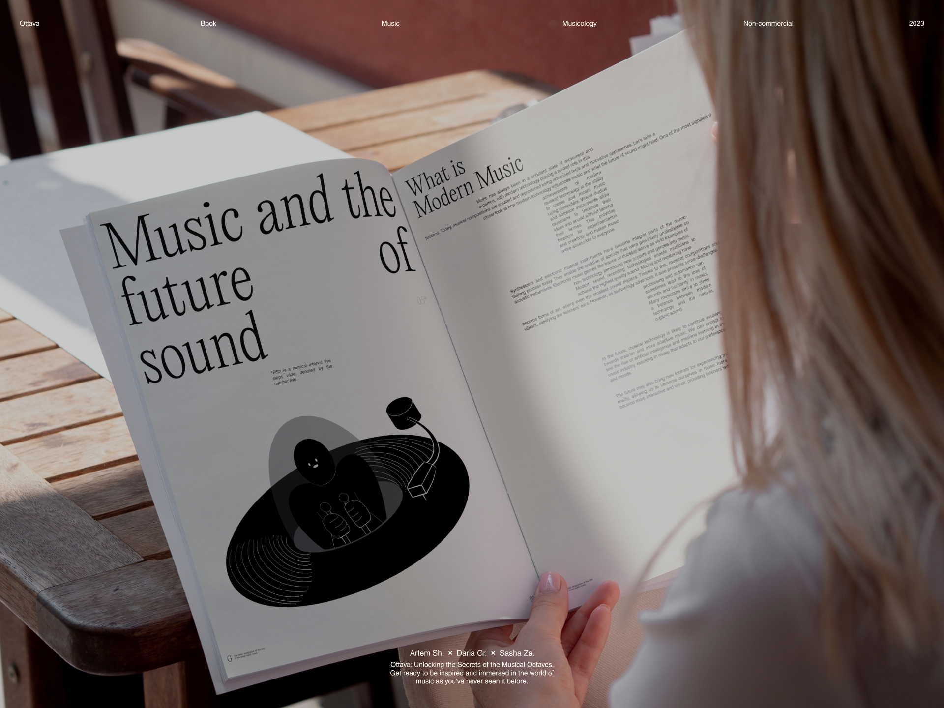 Book: Ottava — Music From a New Angle — Изображение №1 — Иллюстрация, Графика на Dprofile