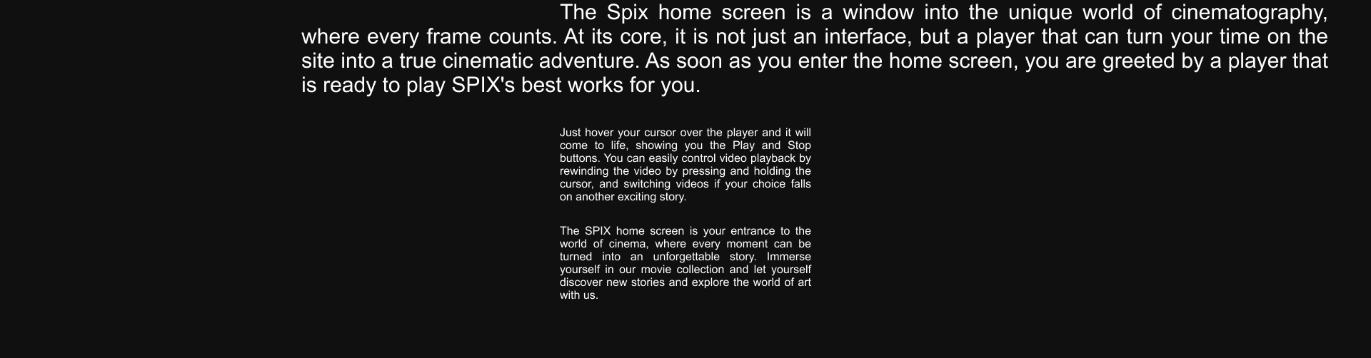 SPIX | Website design & Brand packaging — Изображение №3 — Интерфейсы, Брендинг на Dprofile