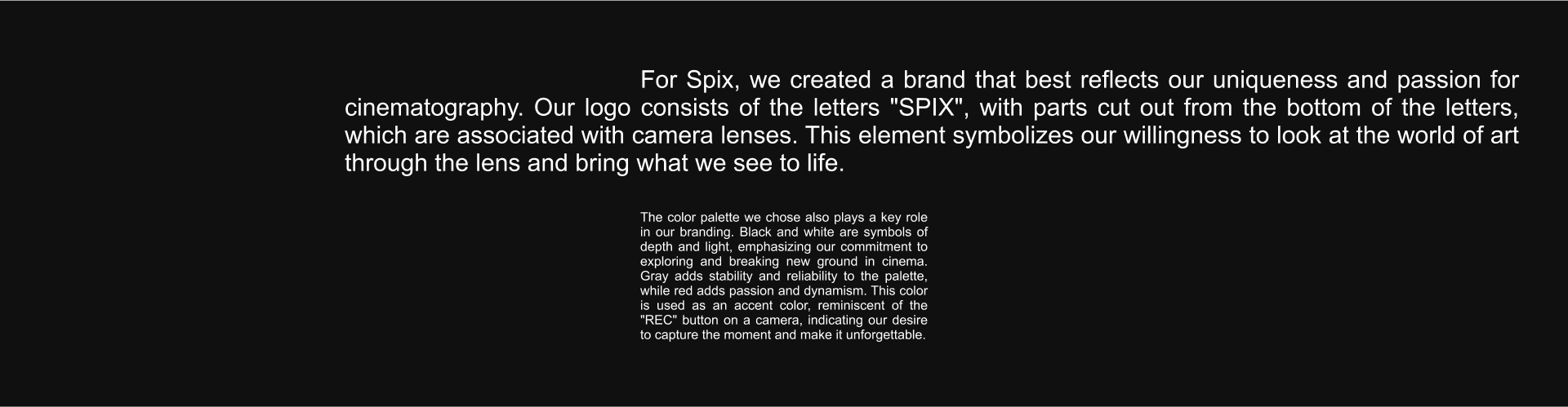 SPIX | Website design & Brand packaging — Изображение №17 — Интерфейсы, Брендинг на Dprofile