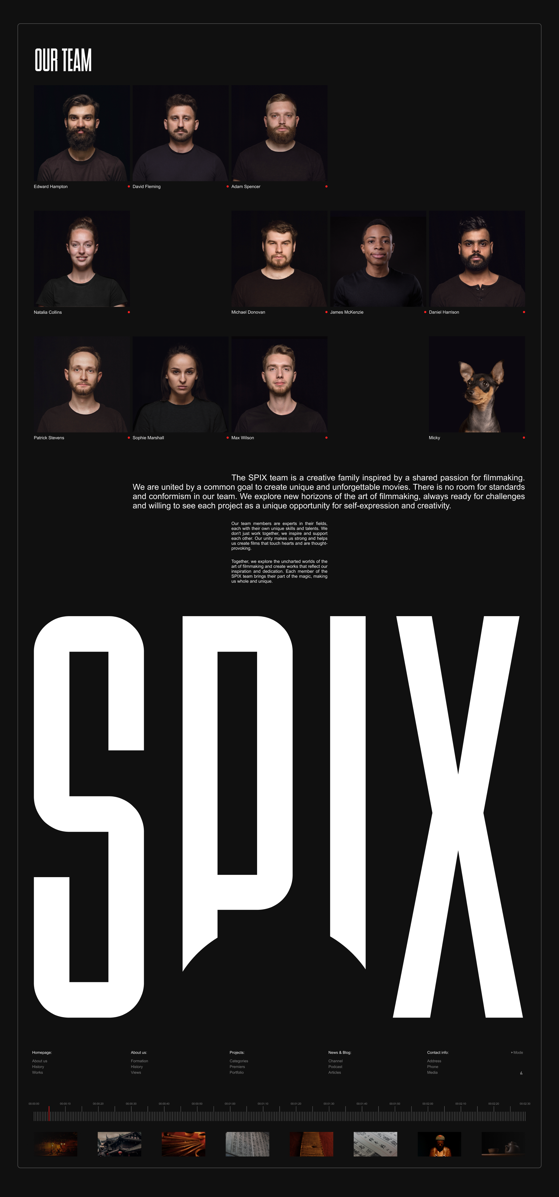 SPIX | Website design & Brand packaging — Изображение №9 — Интерфейсы, Брендинг на Dprofile