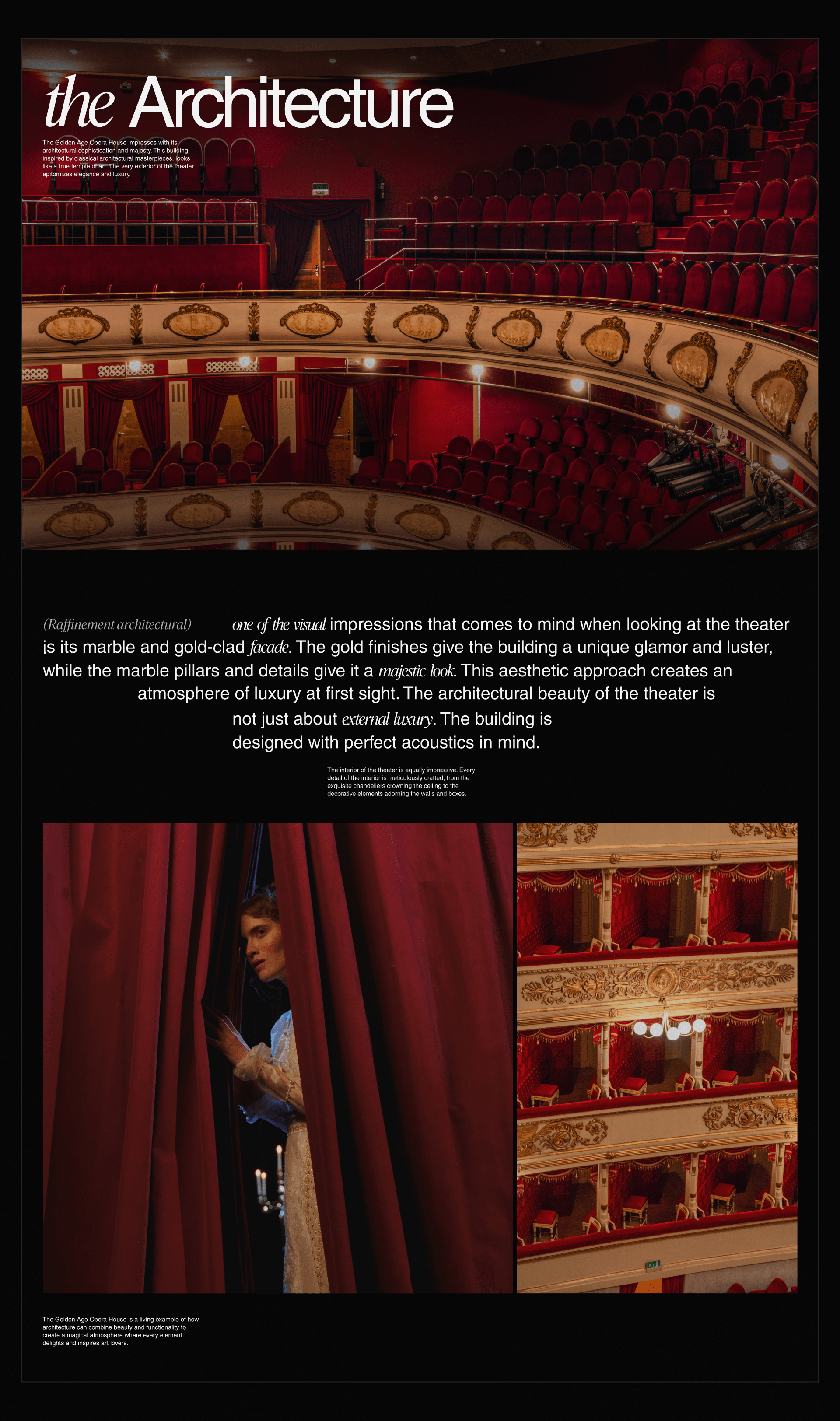 The Dorée* Age | Website design & Brand packaging — Изображение №5 — Интерфейсы, Брендинг на Dprofile