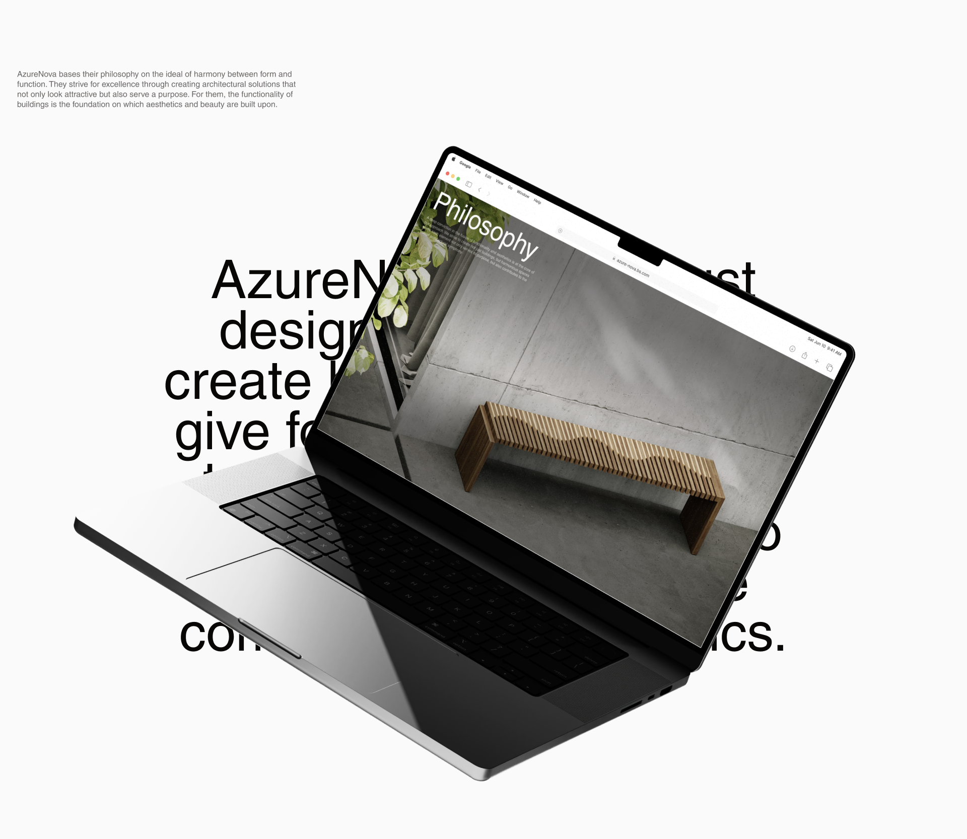 AzureNova | Website concept & Brand concept — Изображение №4 — Интерфейсы, Брендинг на Dprofile