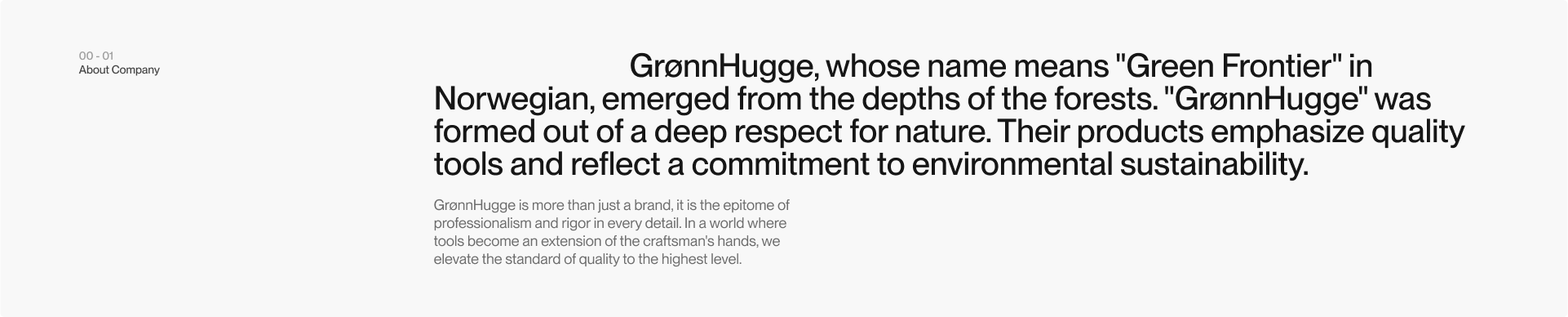 GrønnHugge™ — Изображение №2 — Интерфейсы, Брендинг на Dprofile