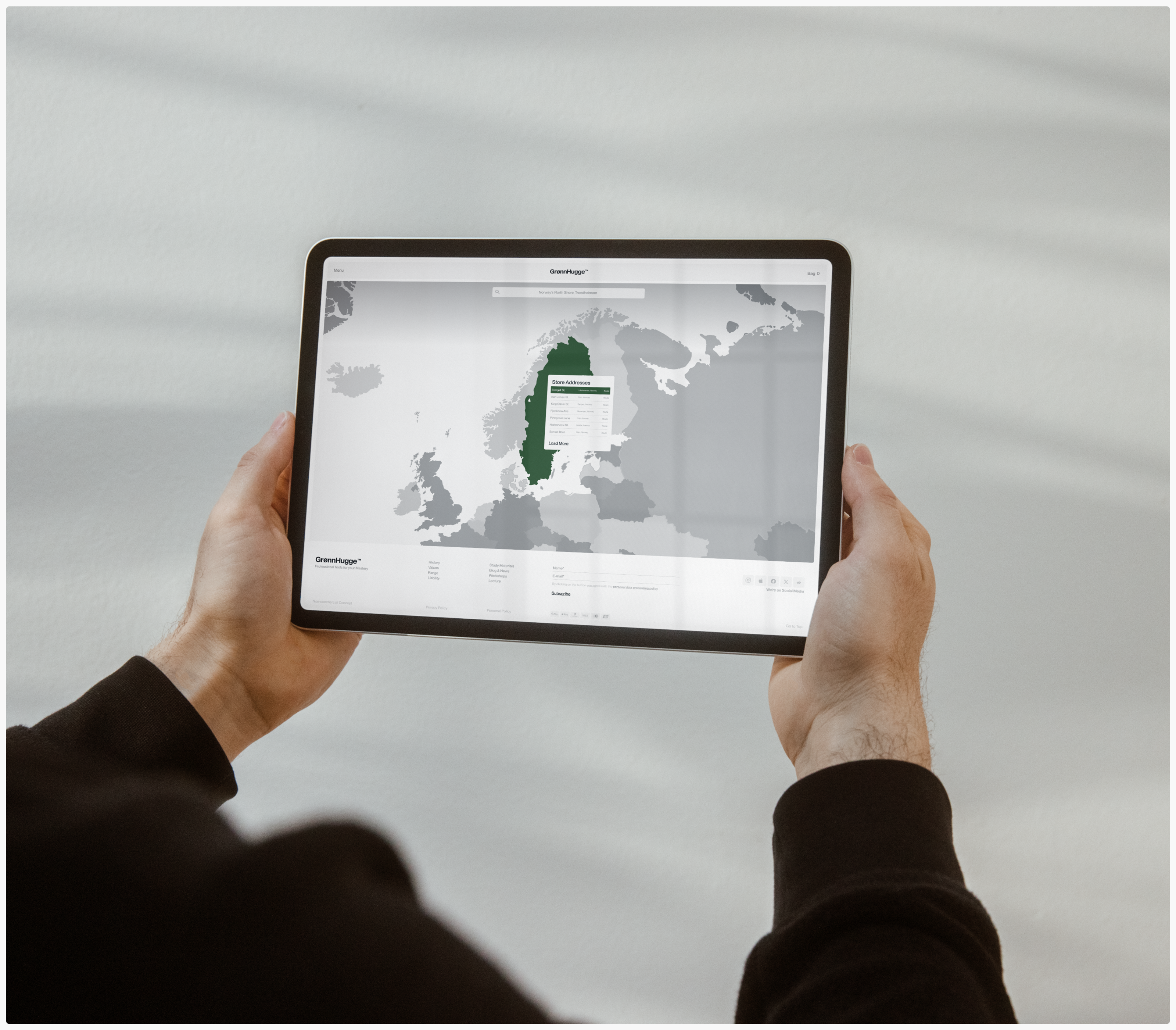 GrønnHugge™ — Изображение №15 — Интерфейсы, Брендинг на Dprofile