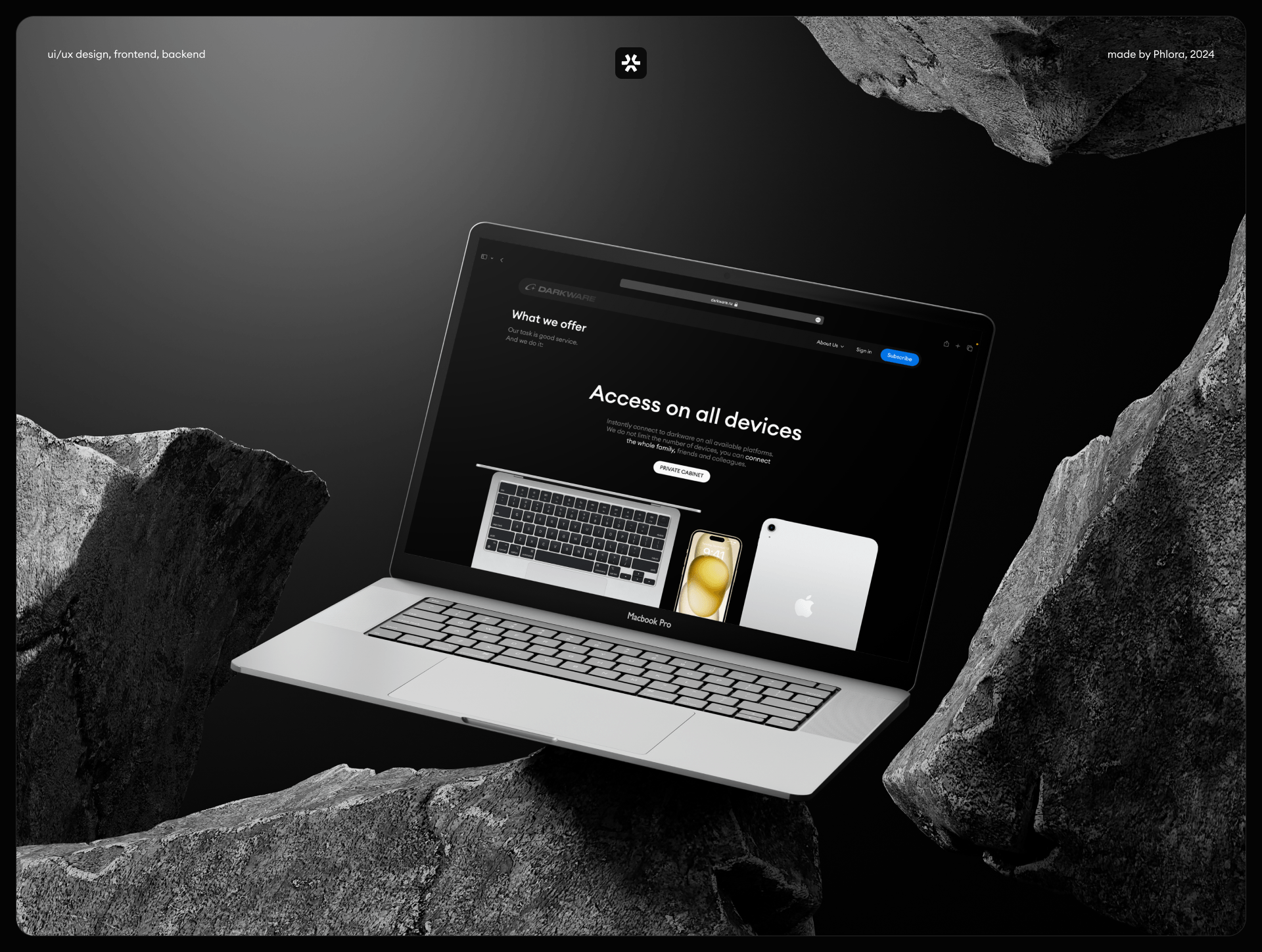 Darkware — Fast And Secure VPN — Изображение №1 — Интерфейсы, Анимация на Dprofile