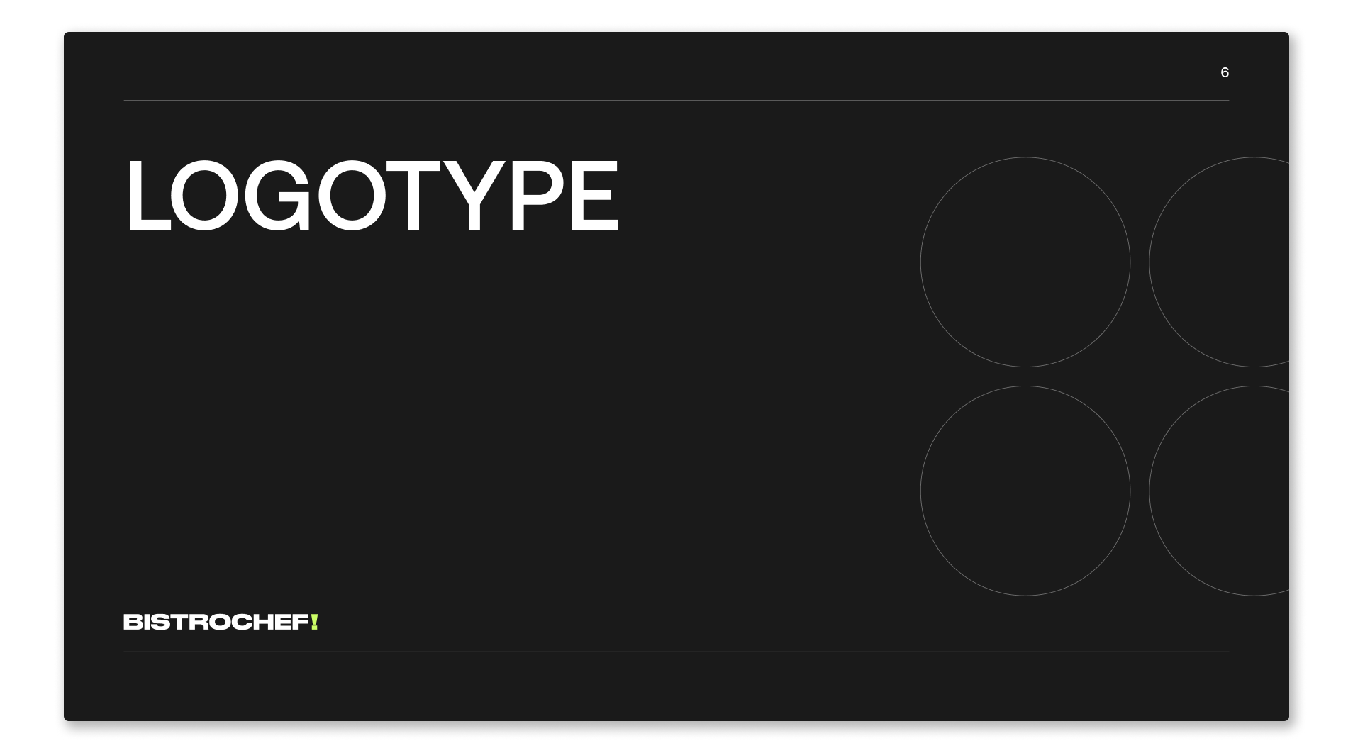 BISTROCHEF BRAND GUIDELINES — Изображение №6 — Брендинг, Графика на Dprofile