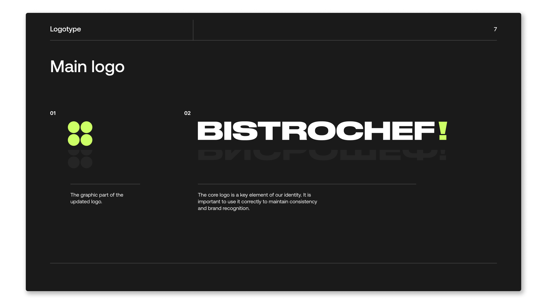 BISTROCHEF BRAND GUIDELINES — Изображение №7 — Брендинг, Графика на Dprofile