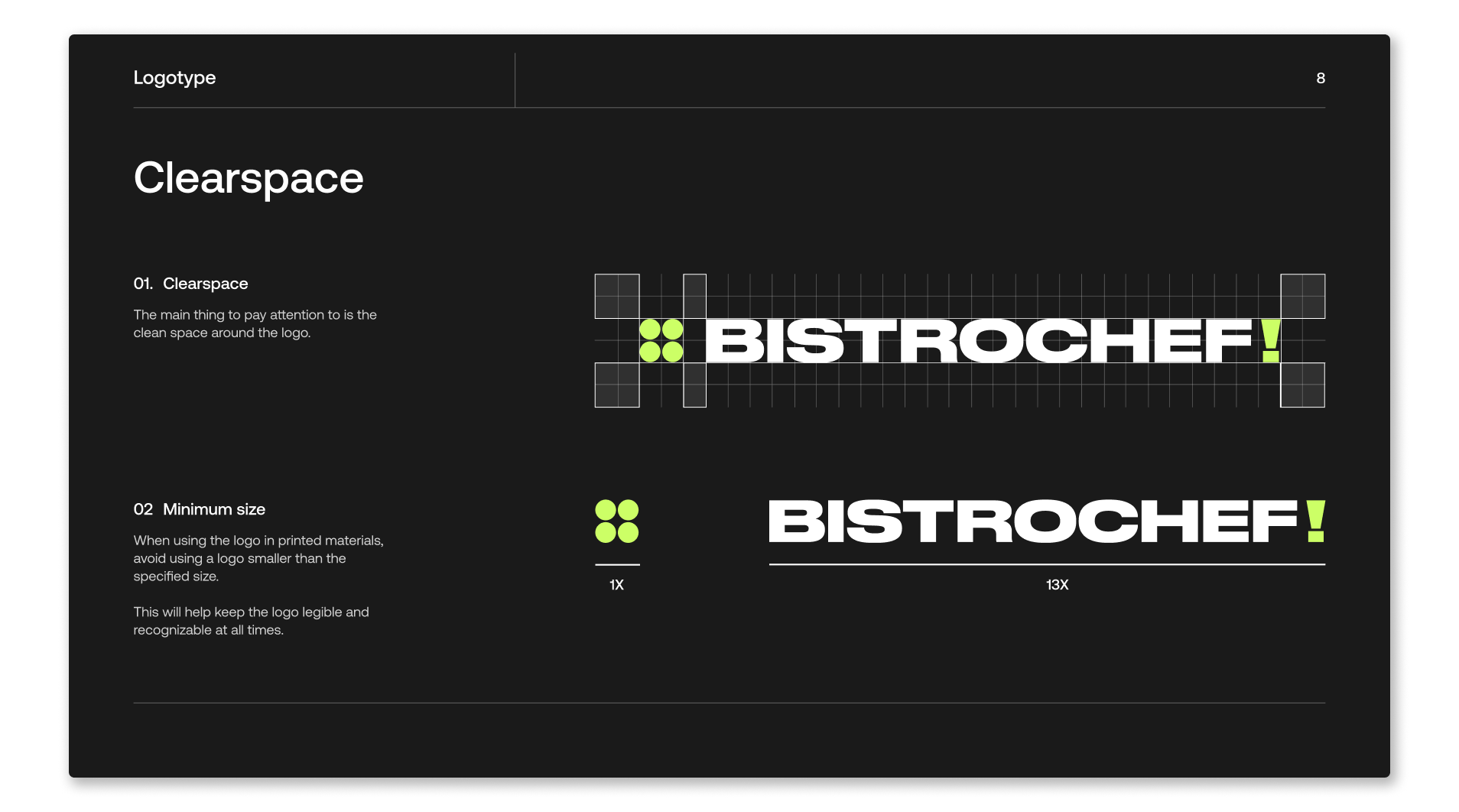 BISTROCHEF BRAND GUIDELINES — Изображение №8 — Брендинг, Графика на Dprofile