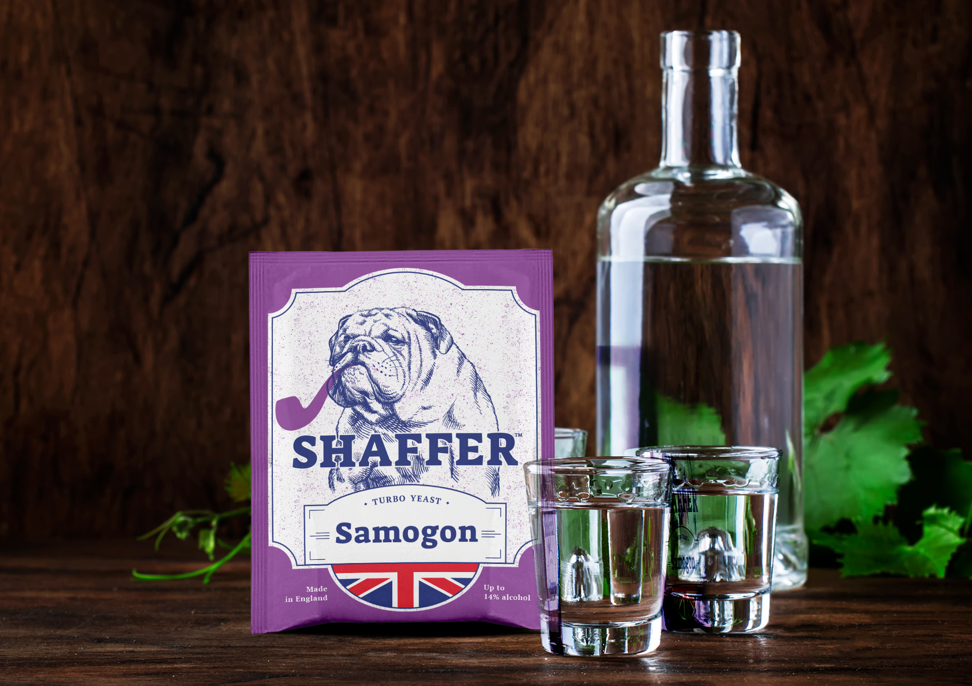 Shaffer — спиртовые дрожжи из Англии — Изображение №1 — Брендинг, Иллюстрация на Dprofile