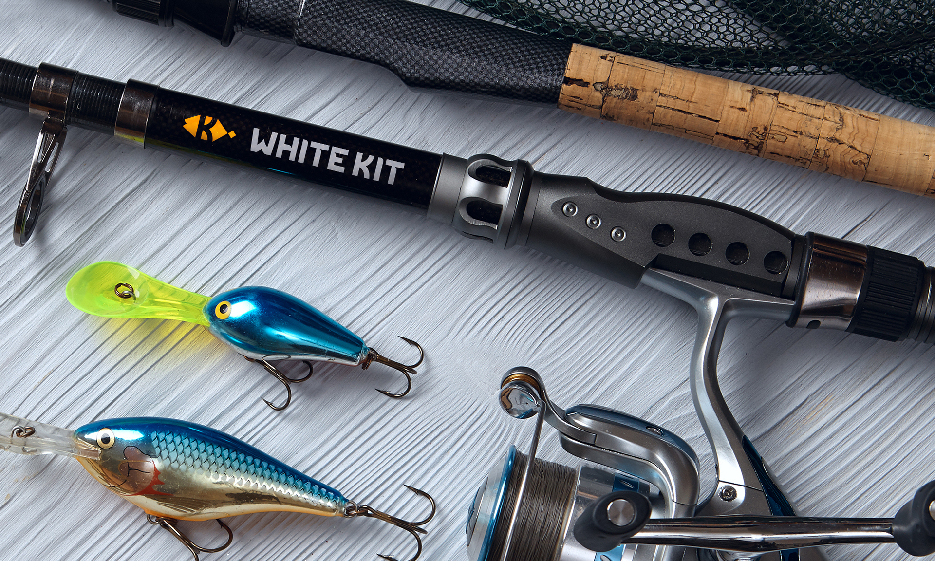 Рыболовные снасти White Kit — Изображение №1 — Брендинг на Dprofile