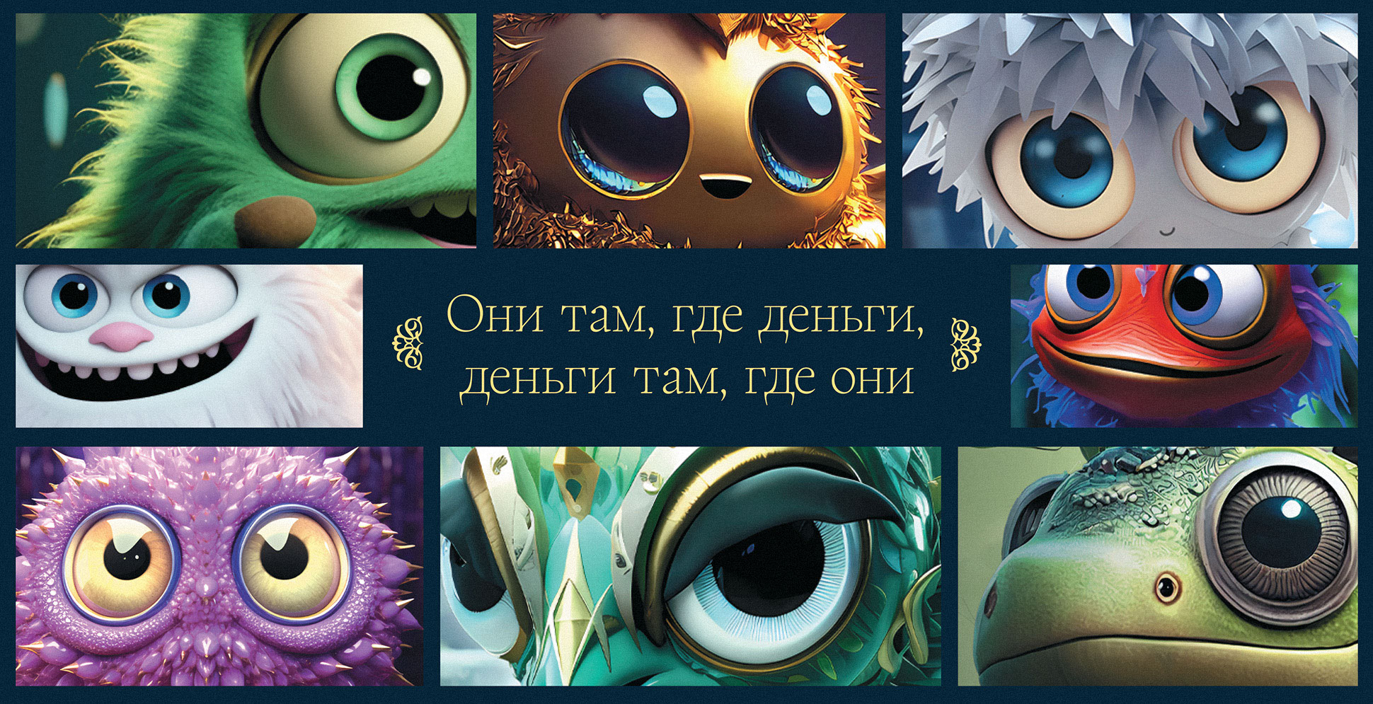 Жители мира финансов — Изображение №2 — Иллюстрация, Графика на Dprofile
