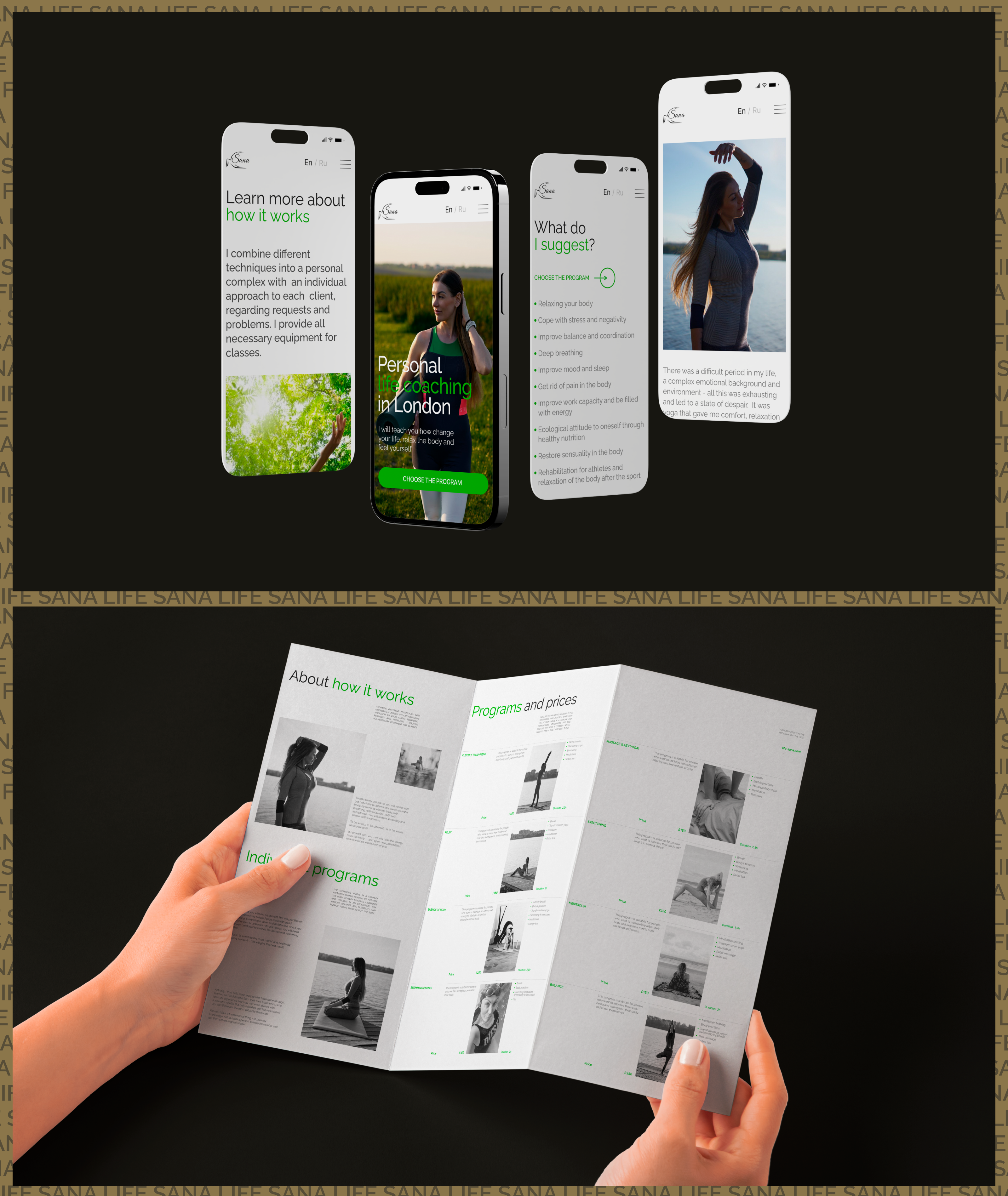 Corporate site for Life Sana — Изображение №6 — Интерфейсы, Брендинг на Dprofile
