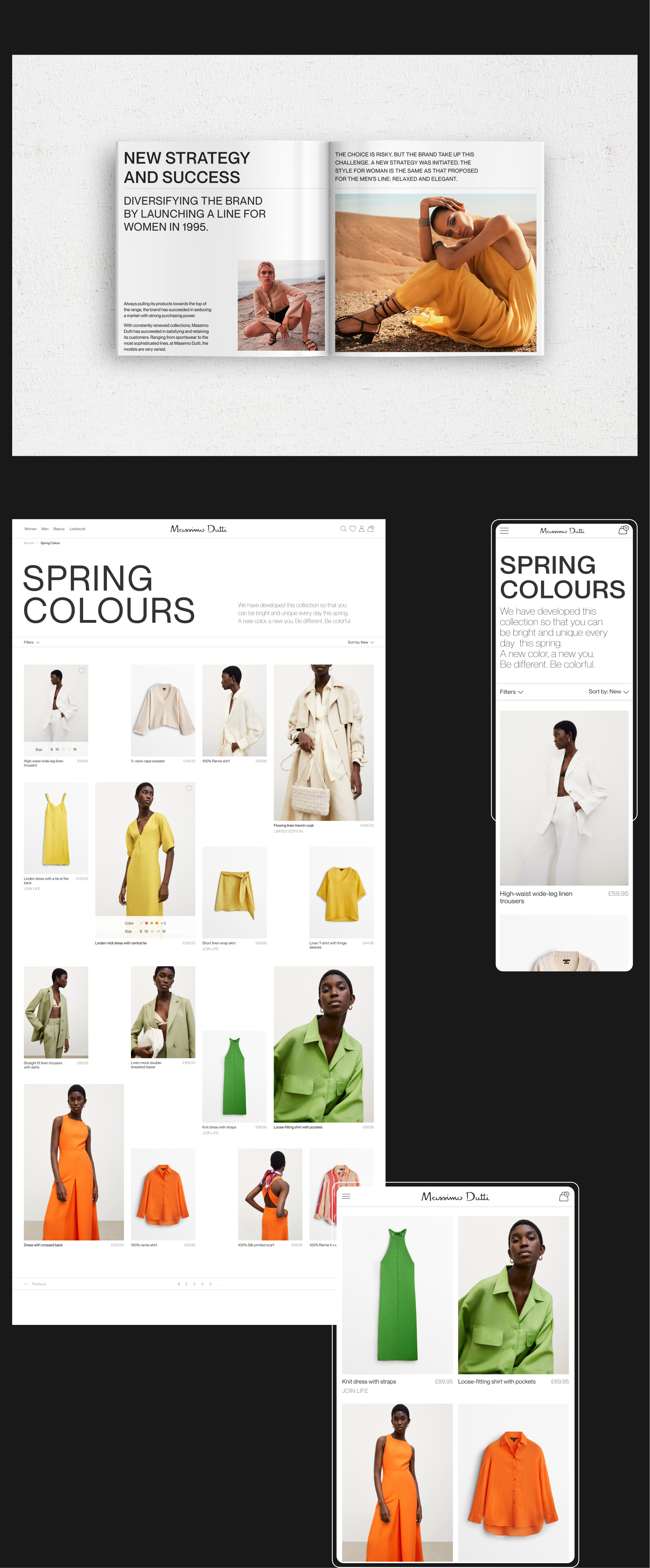 Massimo Dutti | E-commerce redesign — Изображение №3 — Интерфейсы на Dprofile