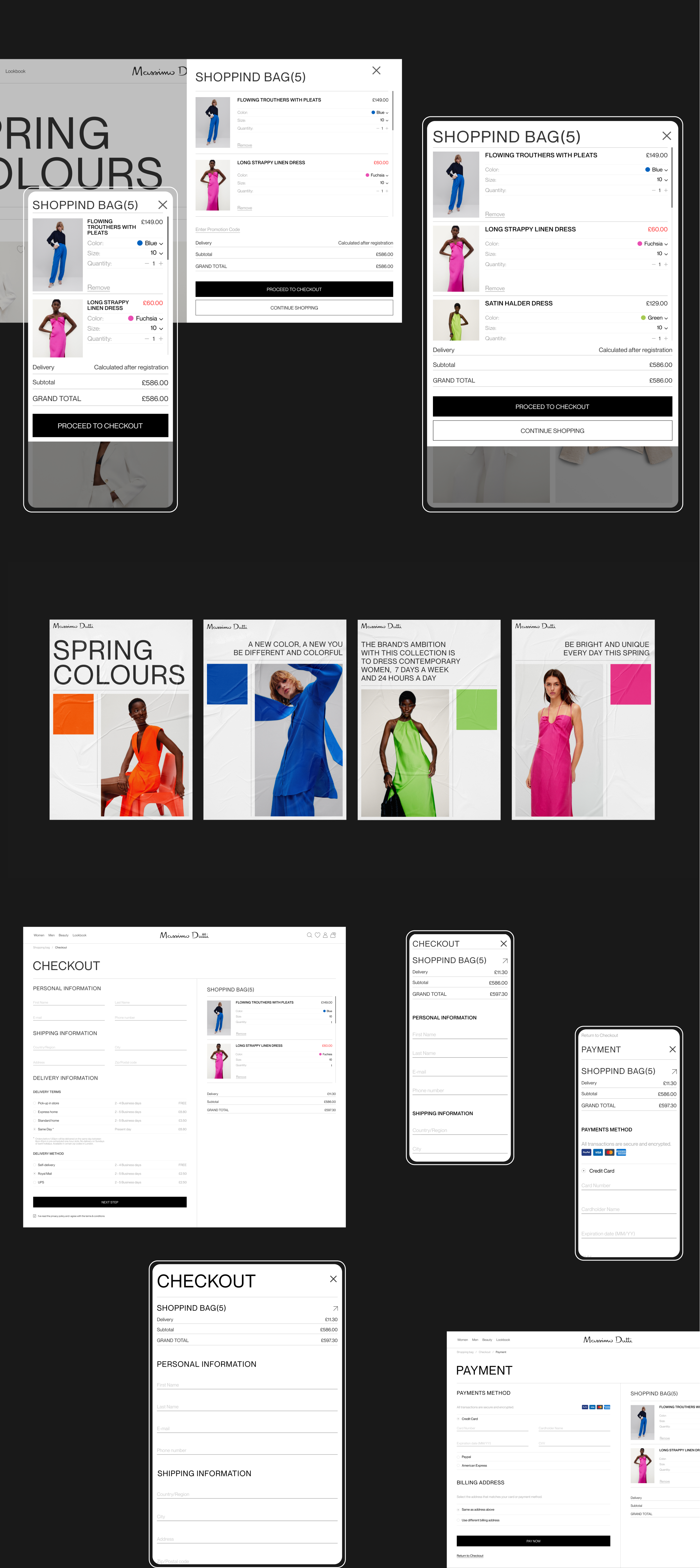 Massimo Dutti | E-commerce redesign — Изображение №5 — Интерфейсы на Dprofile