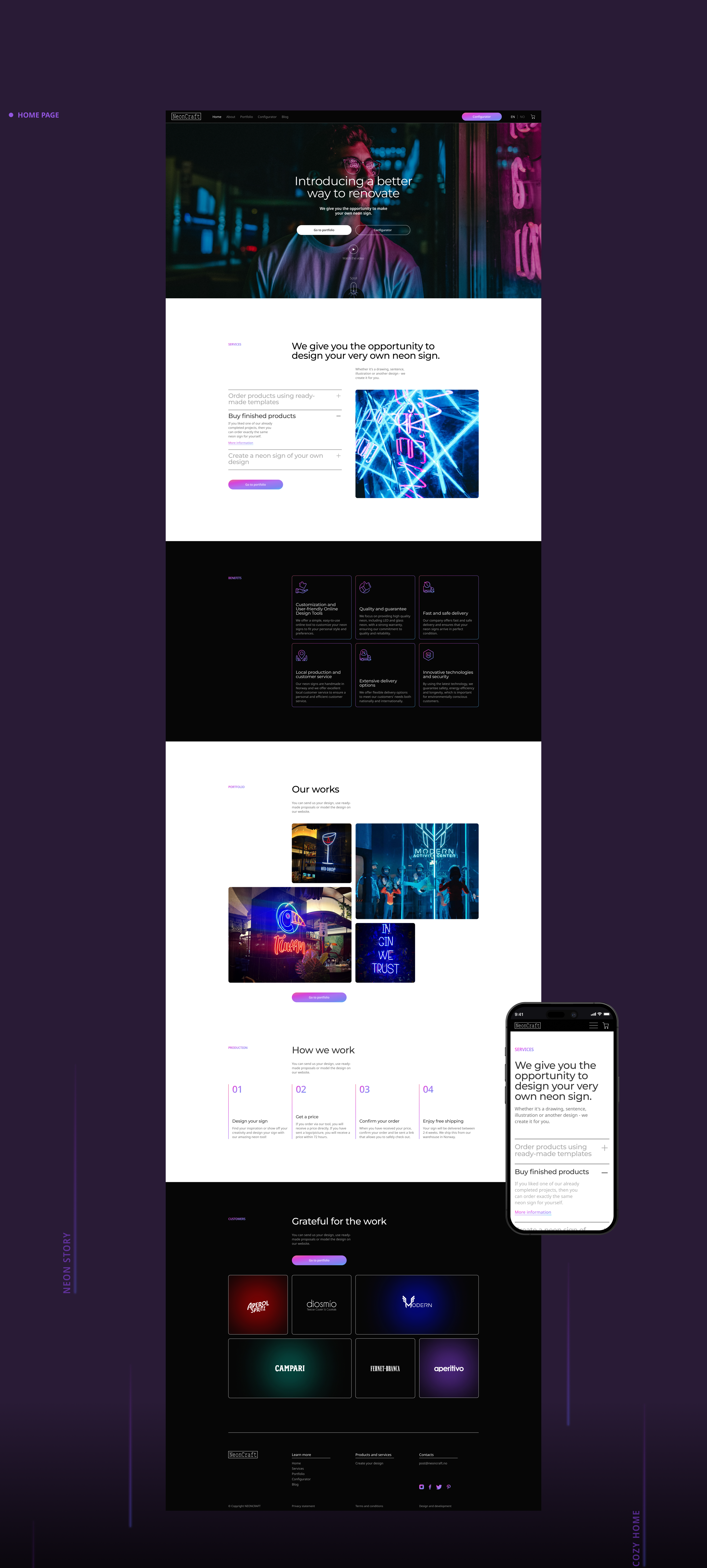 NEONCRAFT | E-commerce — Изображение №3 — Интерфейсы на Dprofile