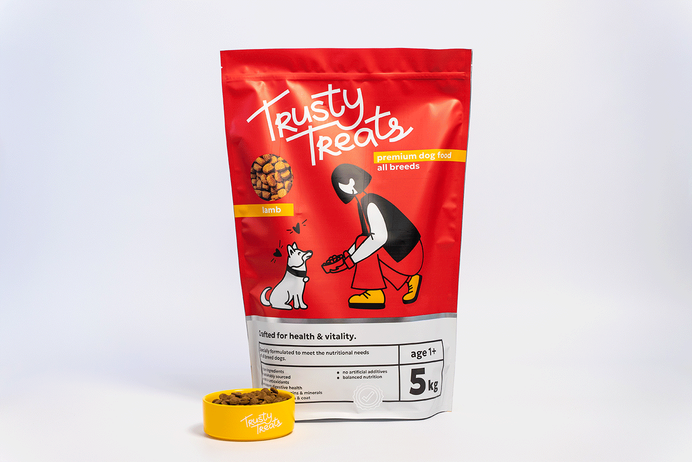 Trusty Treats. Брендинг корма для домашних животных — Изображение №2 — Брендинг на Dprofile