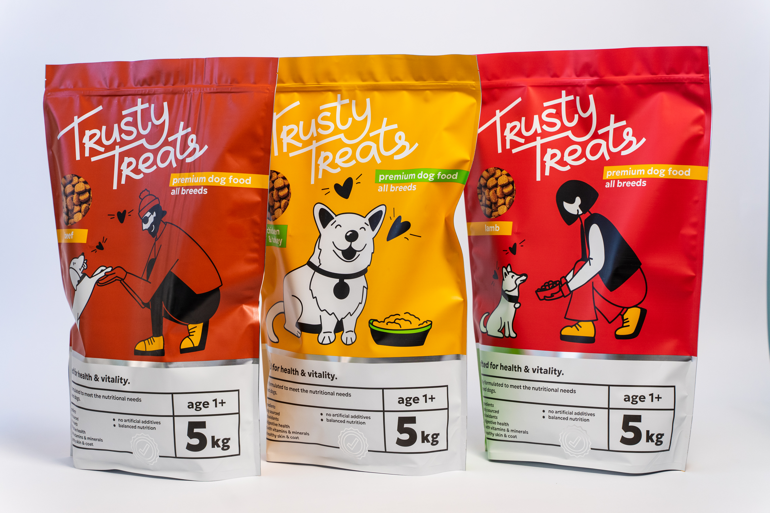 Trusty Treats. Брендинг корма для домашних животных — Изображение №4 — Брендинг на Dprofile