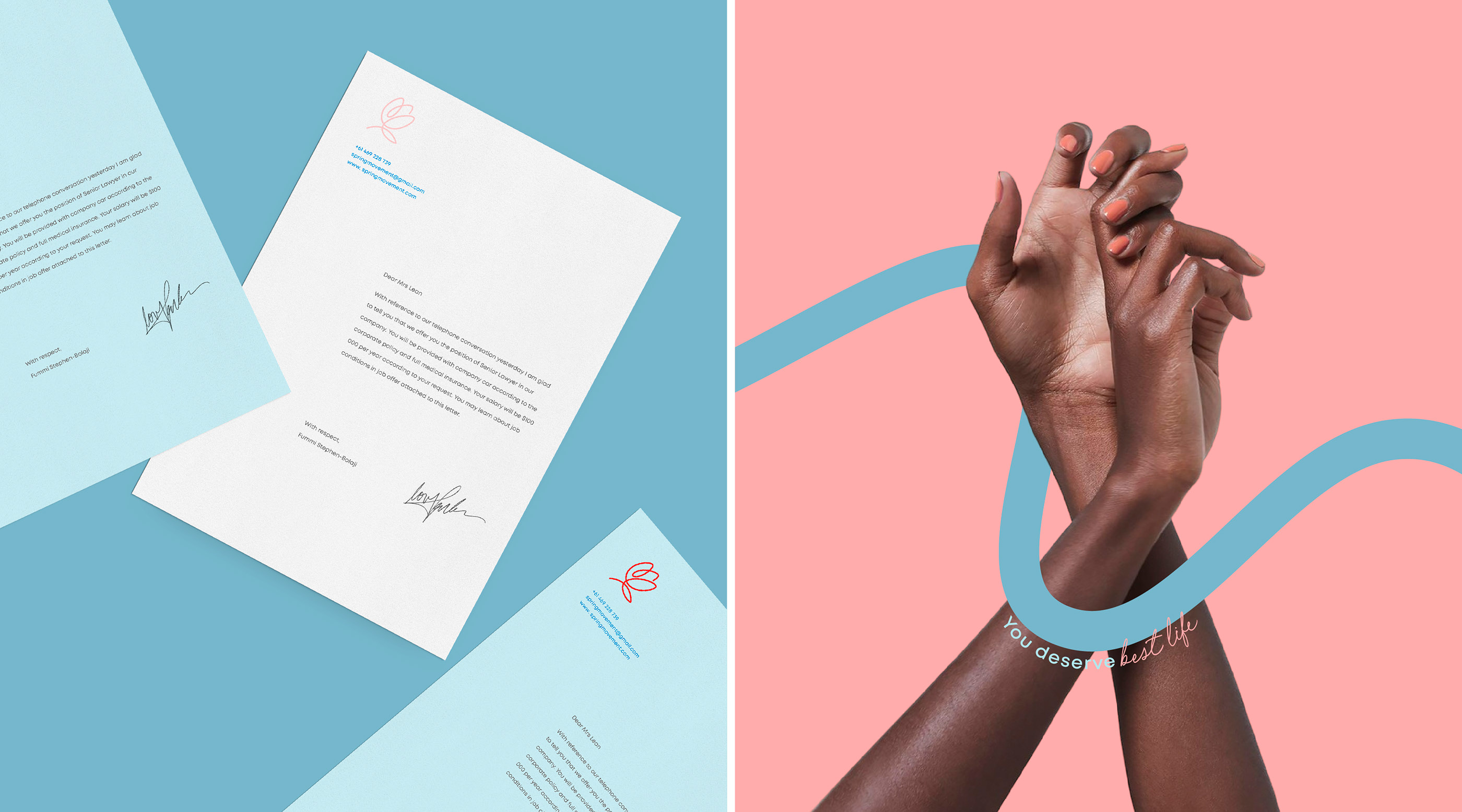 Spring movement / Brand Identity — Изображение №14 — Брендинг, Графика на Dprofile