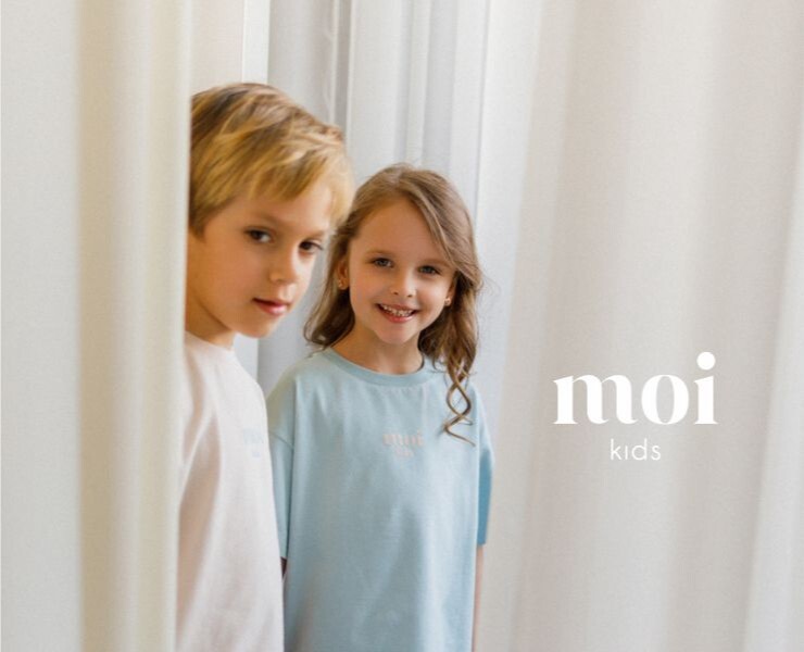 MOI. Kids clothing brand identity — Брендинг, Графика на Dprofile