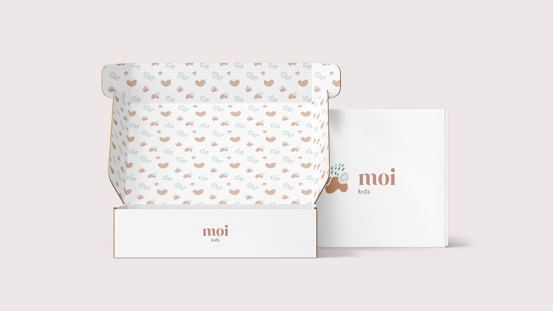 MOI. Kids clothing brand identity — Изображение №5 — Брендинг, Графика на Dprofile