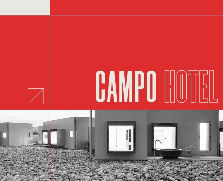 Фирменный стиль. Отель Campo. Brand Identity. Hotel Campo. — Интерфейсы, Брендинг на Dprofile