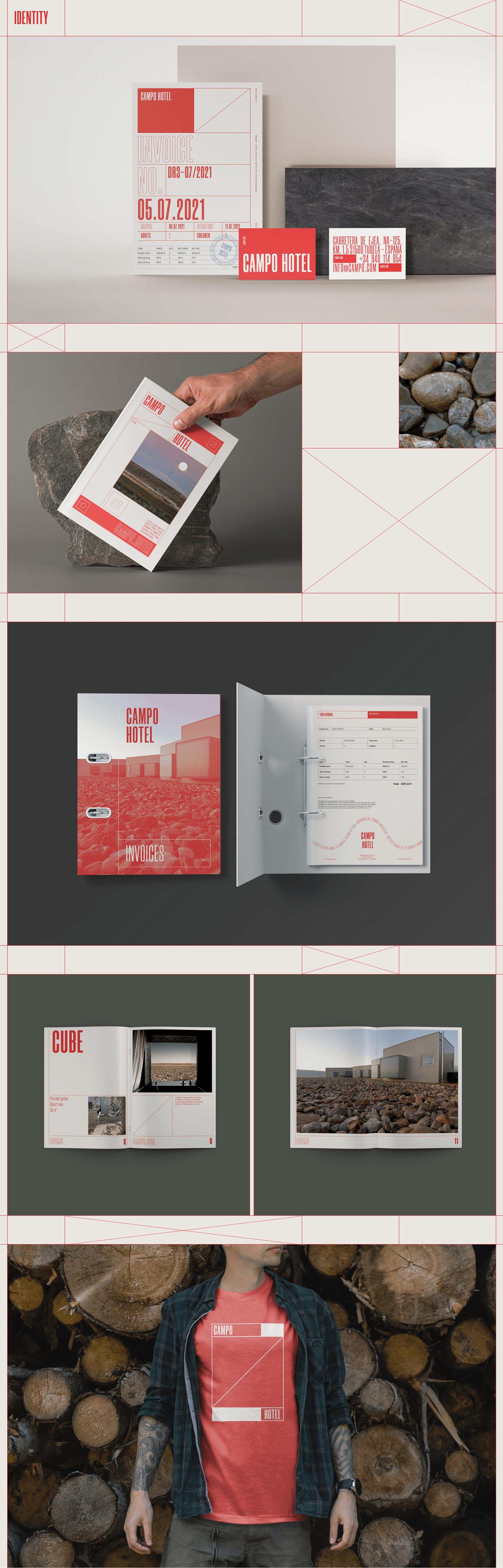 Фирменный стиль. Отель Campo. Brand Identity. Hotel Campo. — Изображение №3 — Интерфейсы, Брендинг на Dprofile