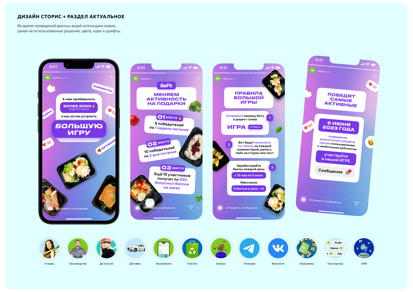 BeFit — Healthy food delivery — Изображение №8 — Графика, Маркетинг на Dprofile