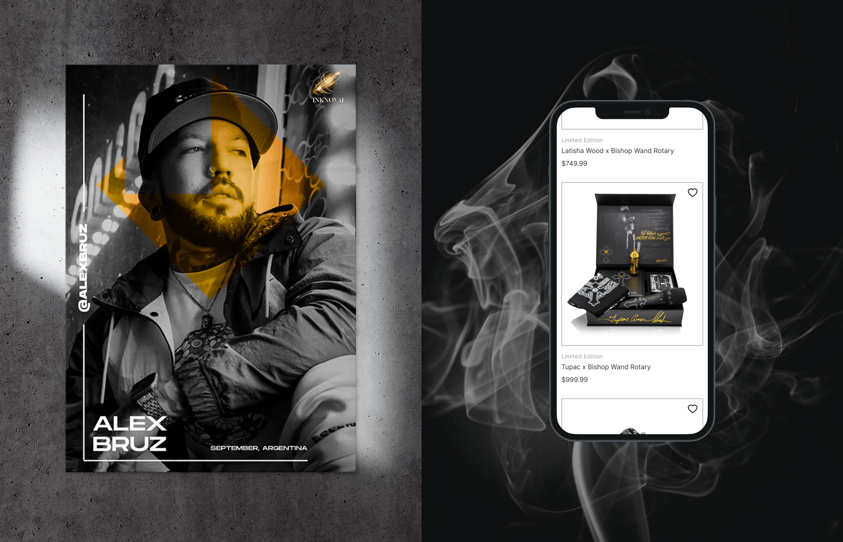 Bishop tattoo supply | e-commerce redesign — Изображение №5 — Интерфейсы, Иллюстрация на Dprofile