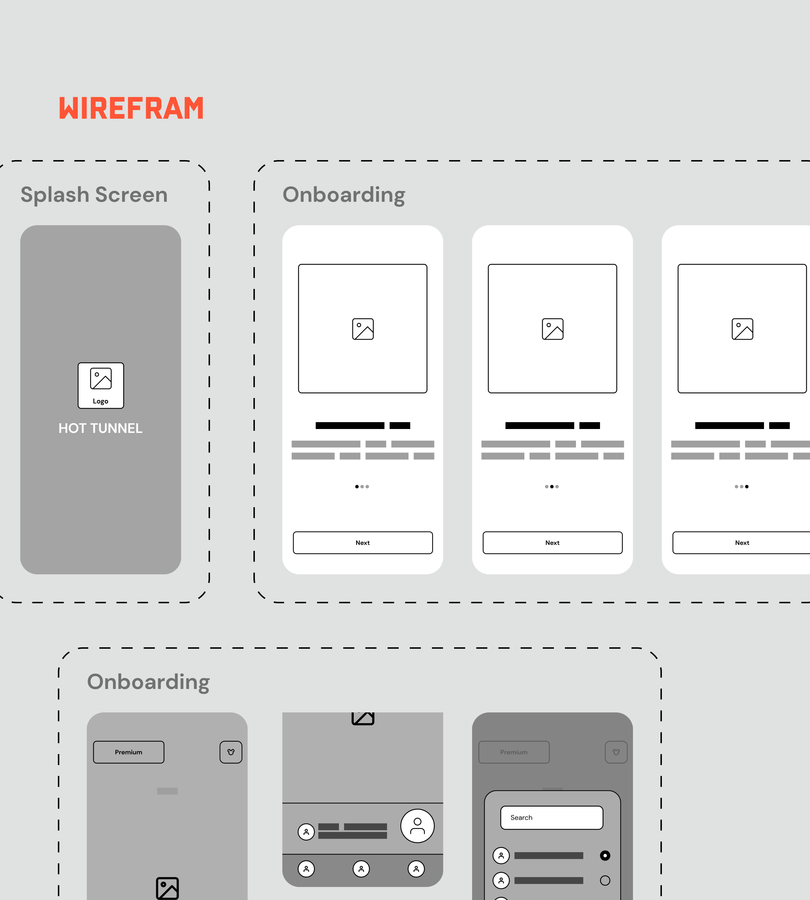 Hot Tunnel | VPN service - Mobile app — Изображение №5 — Анимация, Интерфейсы на Dprofile