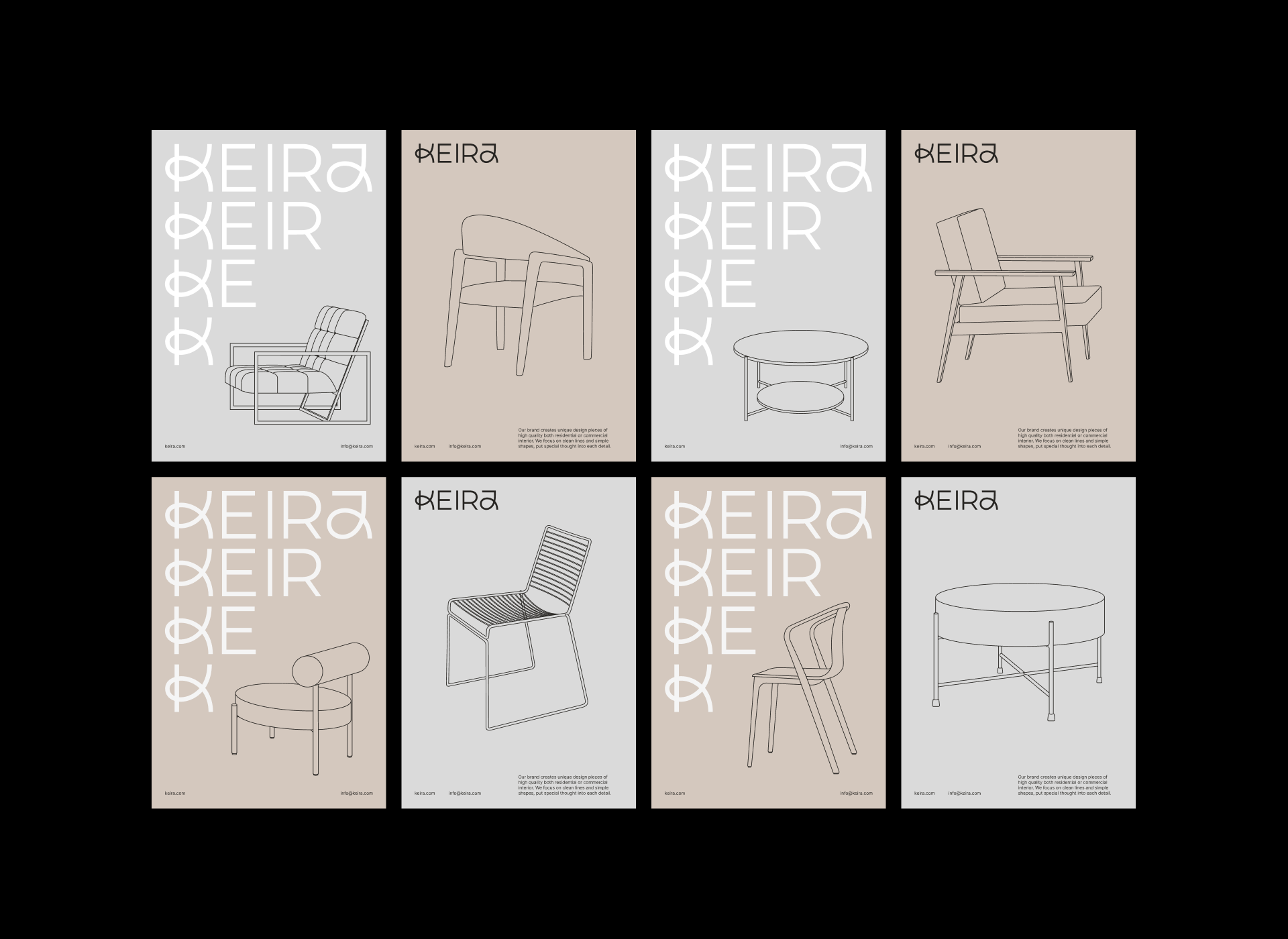 KEIRA (brand identity) — Изображение №12 — Брендинг на Dprofile