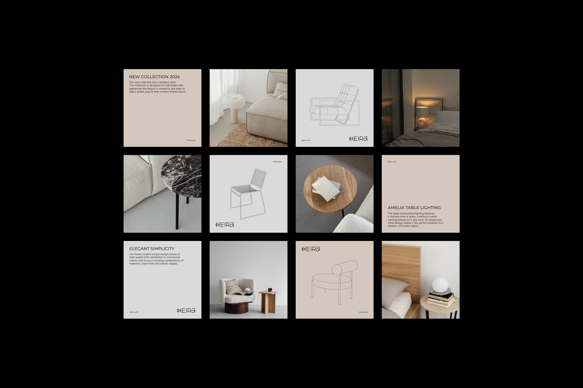 KEIRA (brand identity) — Изображение №16 — Брендинг на Dprofile