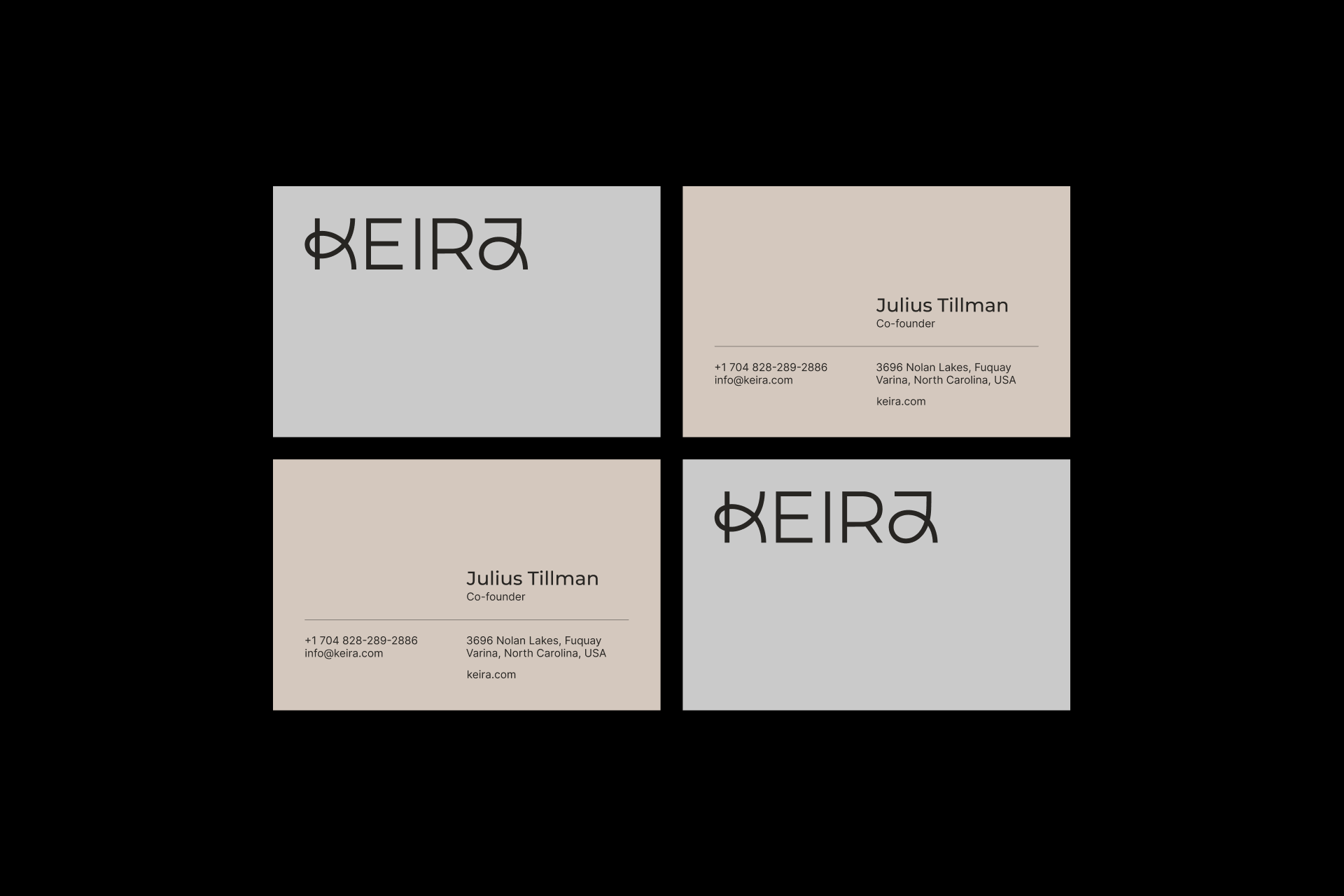 KEIRA (brand identity) — Изображение №3 — Брендинг на Dprofile