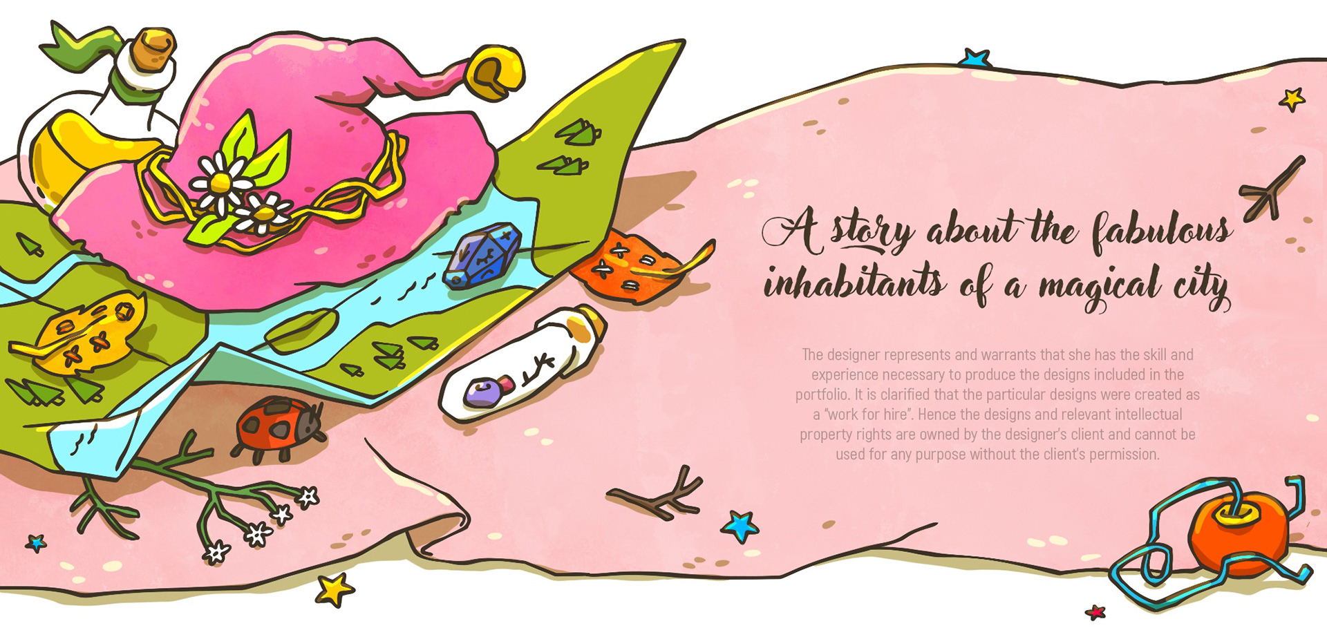 Story about the fabulous inhabitans of a magical world — Изображение №1 — Иллюстрация на Dprofile