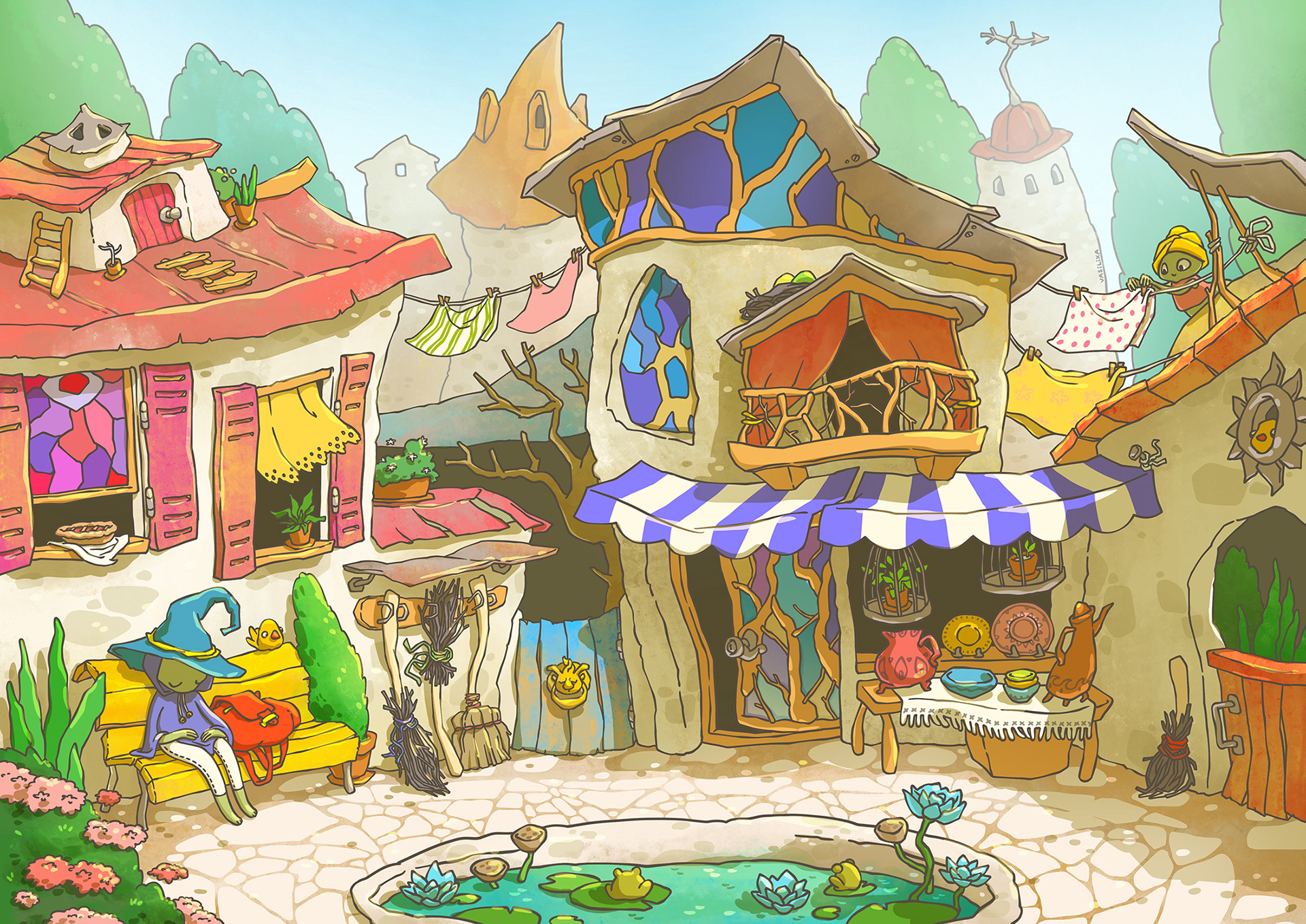 Story about the fabulous inhabitans of a magical world — Изображение №3 — Иллюстрация на Dprofile