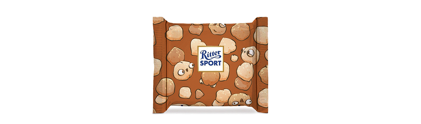Ritter Sport illustration branding concept — Изображение №7 — Иллюстрация на Dprofile