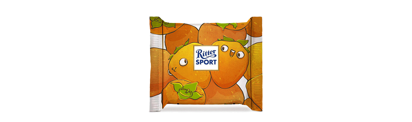 Ritter Sport illustration branding concept — Изображение №5 — Иллюстрация на Dprofile