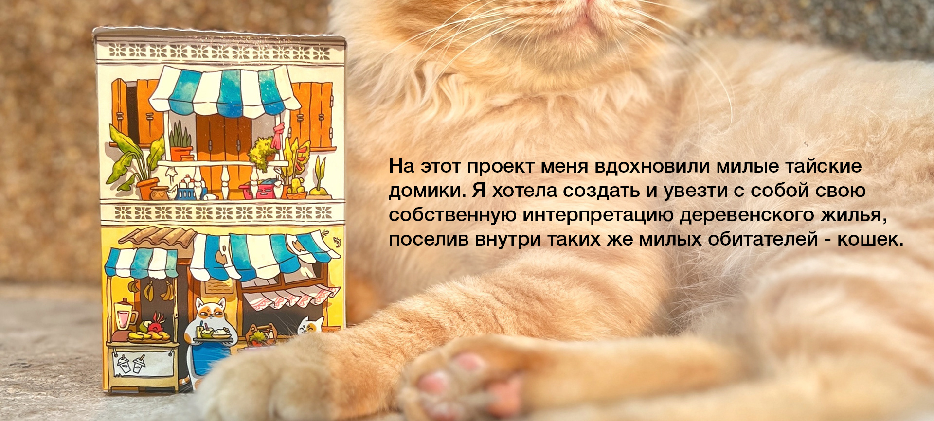Милый домик в тайском стиле — Изображение №1 — Иллюстрация на Dprofile