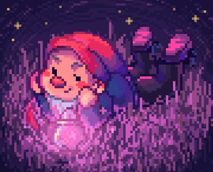 Pixel Gnome Illustration — Иллюстрация на Dprofile