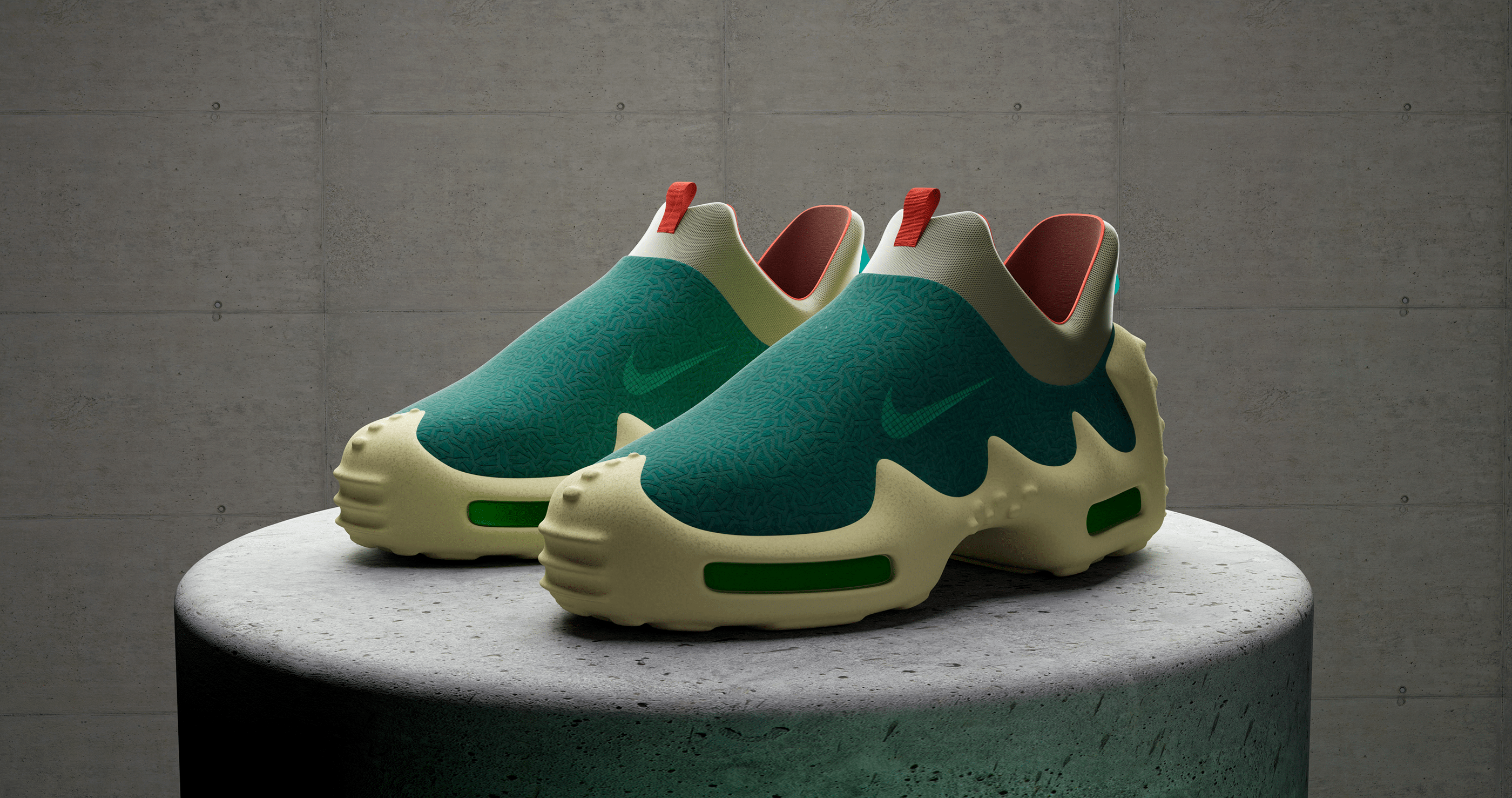 Nike "Triton" — Изображение №2 — Иллюстрация, 3D на Dprofile