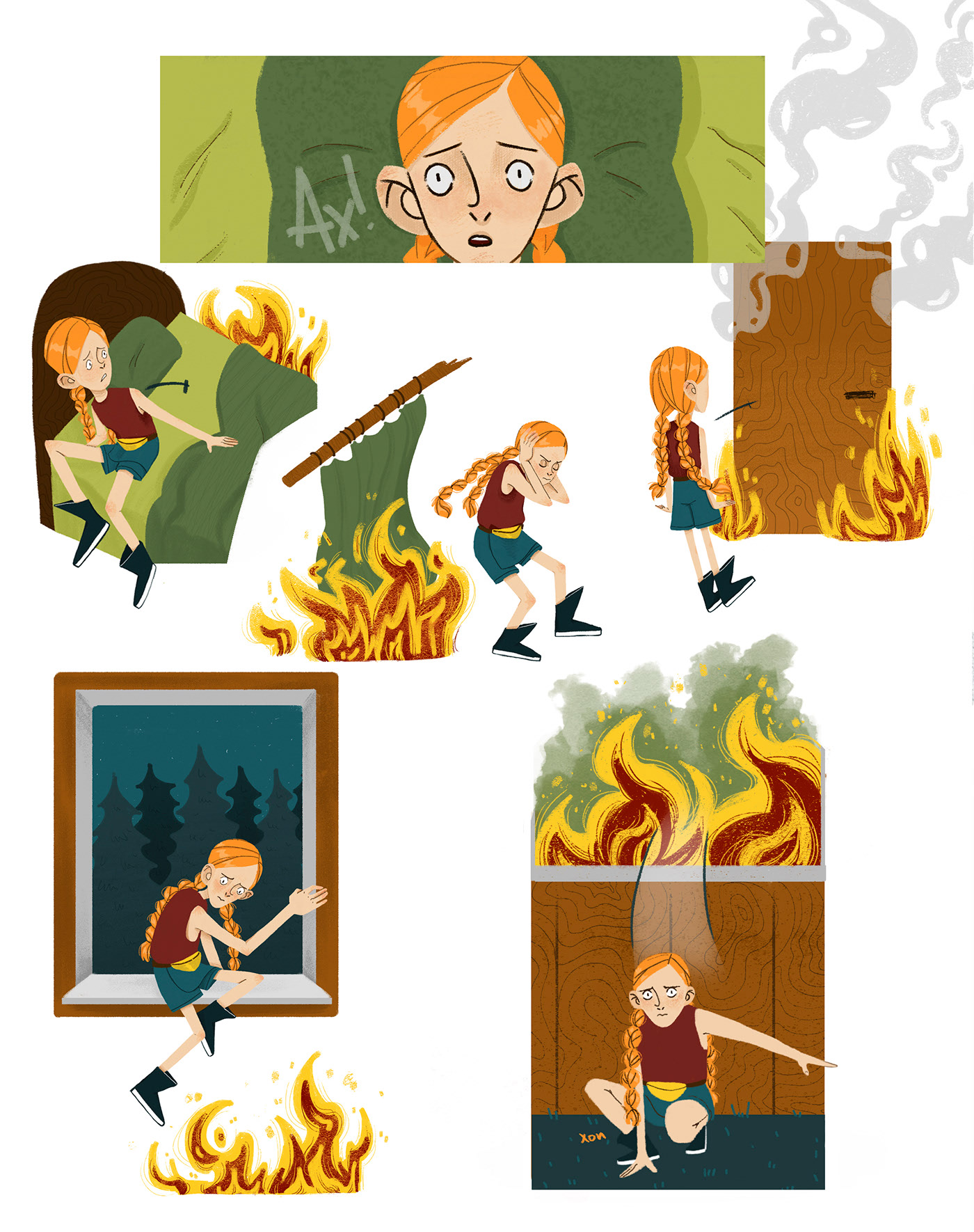 Character design for comic — Изображение №13 — Иллюстрация на Dprofile