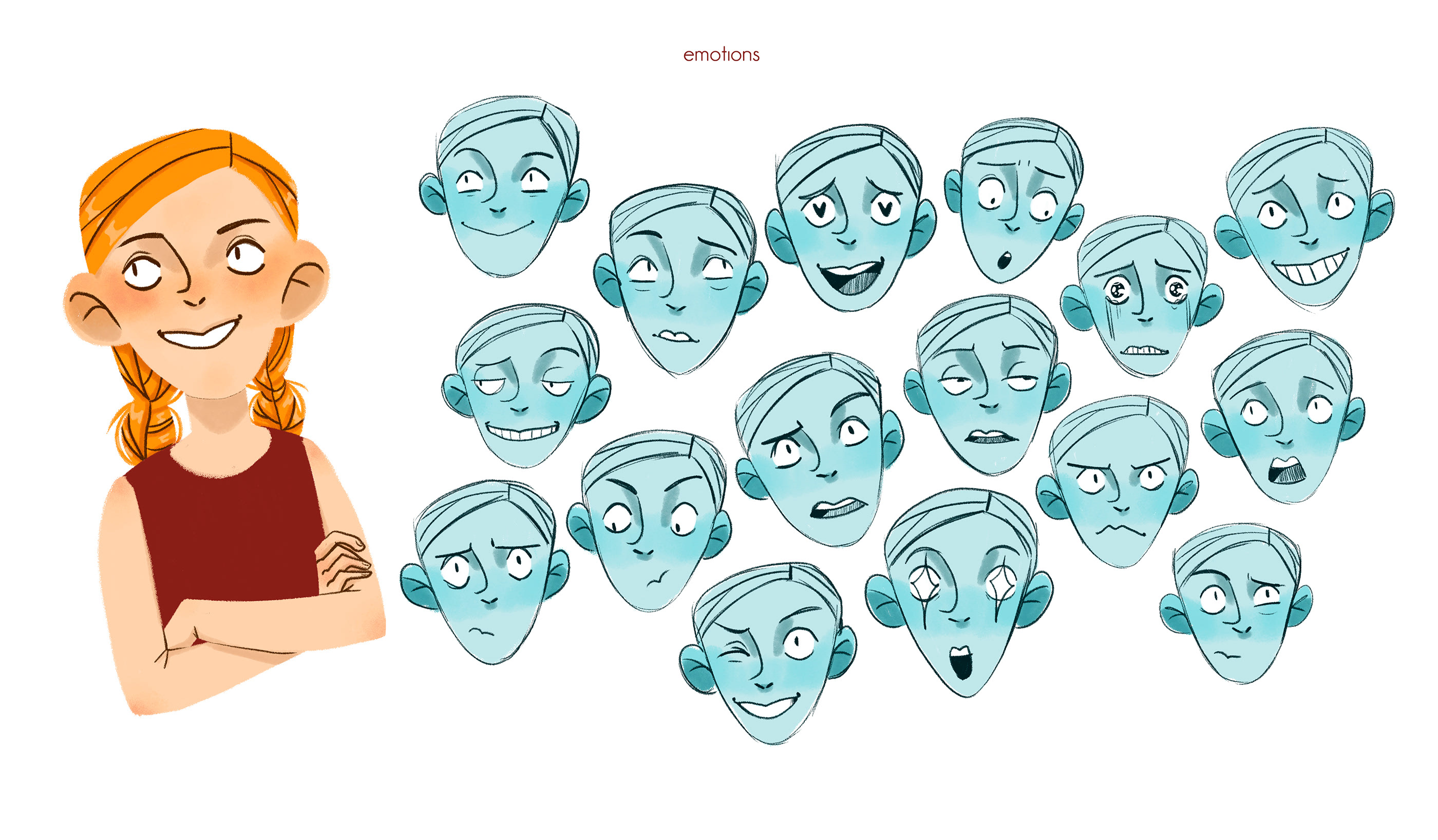 Character design for comic — Изображение №6 — Иллюстрация на Dprofile