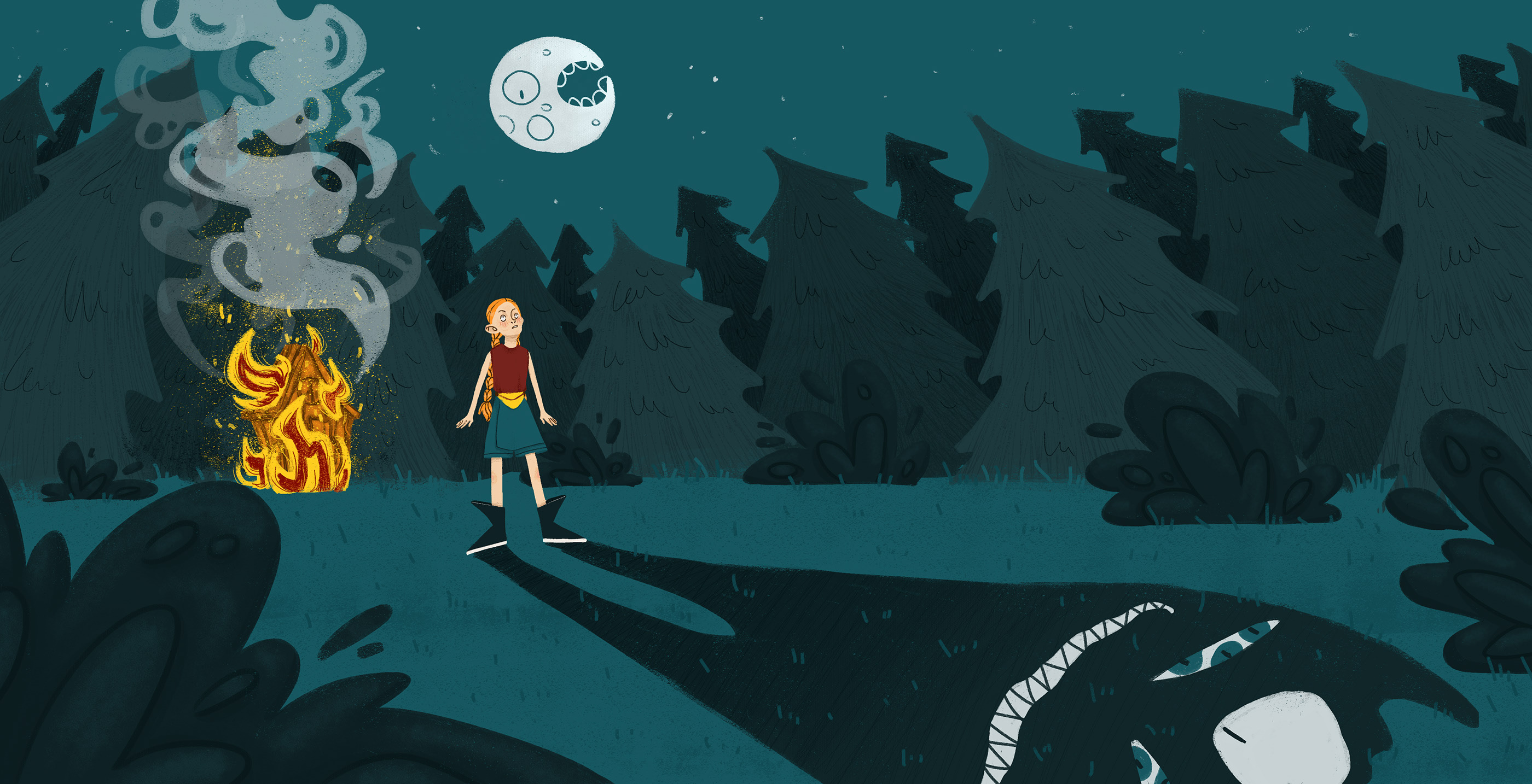Ninochka picture book — Изображение №2 — Иллюстрация на Dprofile