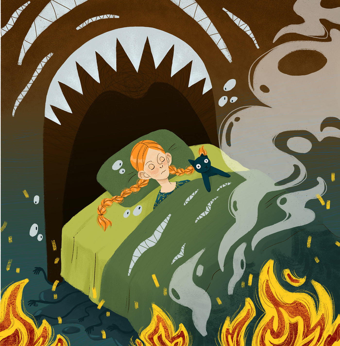 Ninochka picture book — Изображение №3 — Иллюстрация на Dprofile