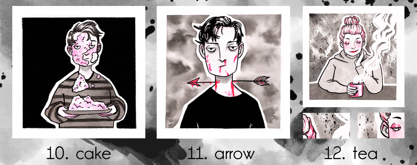 INKTOBER 2021 — Изображение №7 — Иллюстрация, Графика на Dprofile